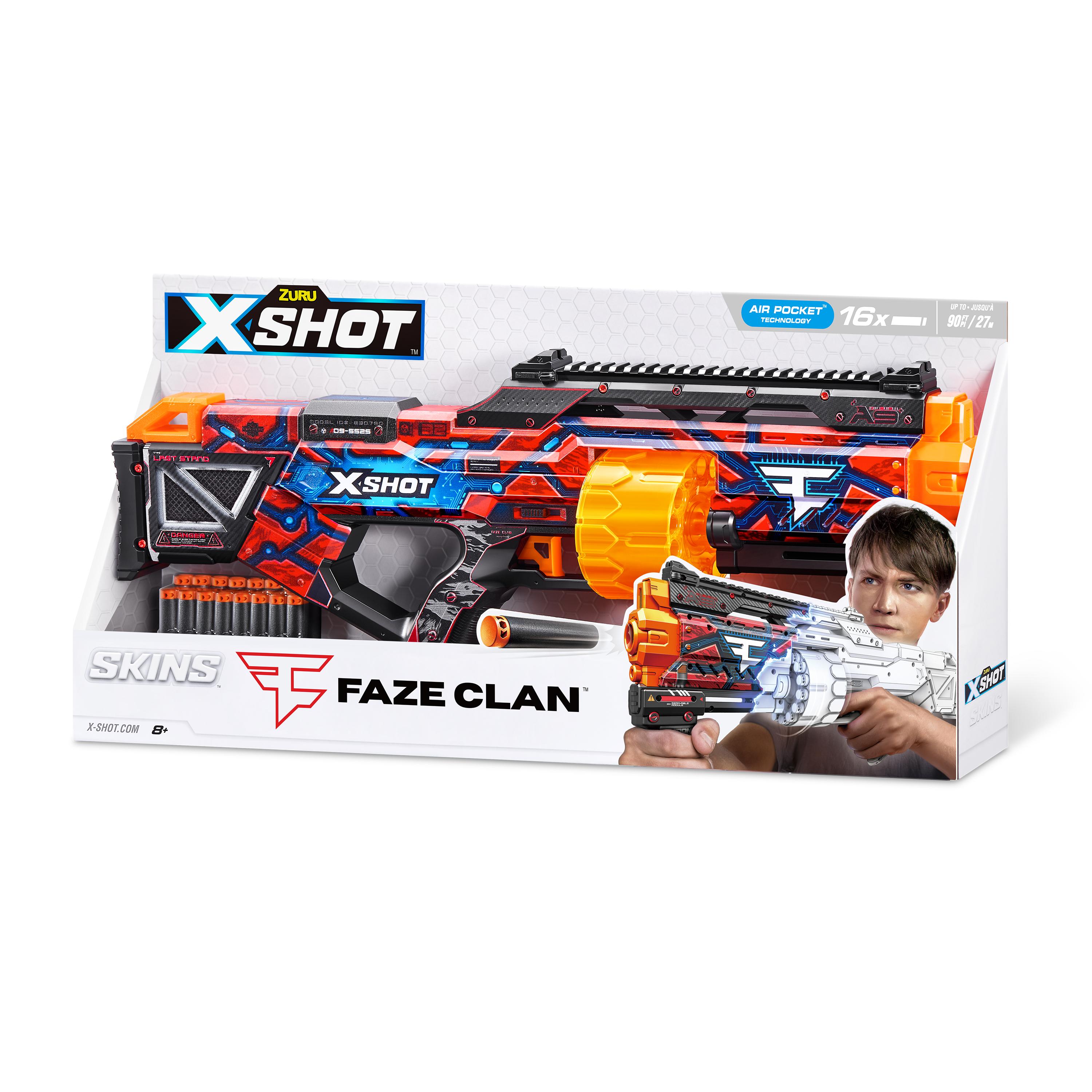 XSHOT Skins Last Stand Beast Out, Foam Blaster Toy Gun for Boys & Girls, Ages 8+