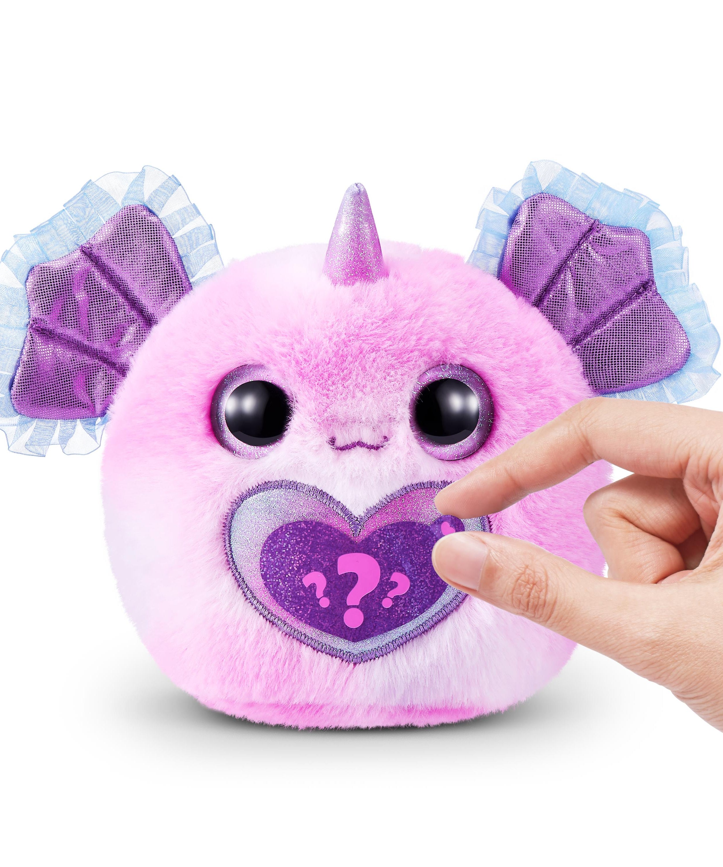 Rainbocorns Axolotlcorn Surprise Plush, Collectible Toy for Girls, Age 3+