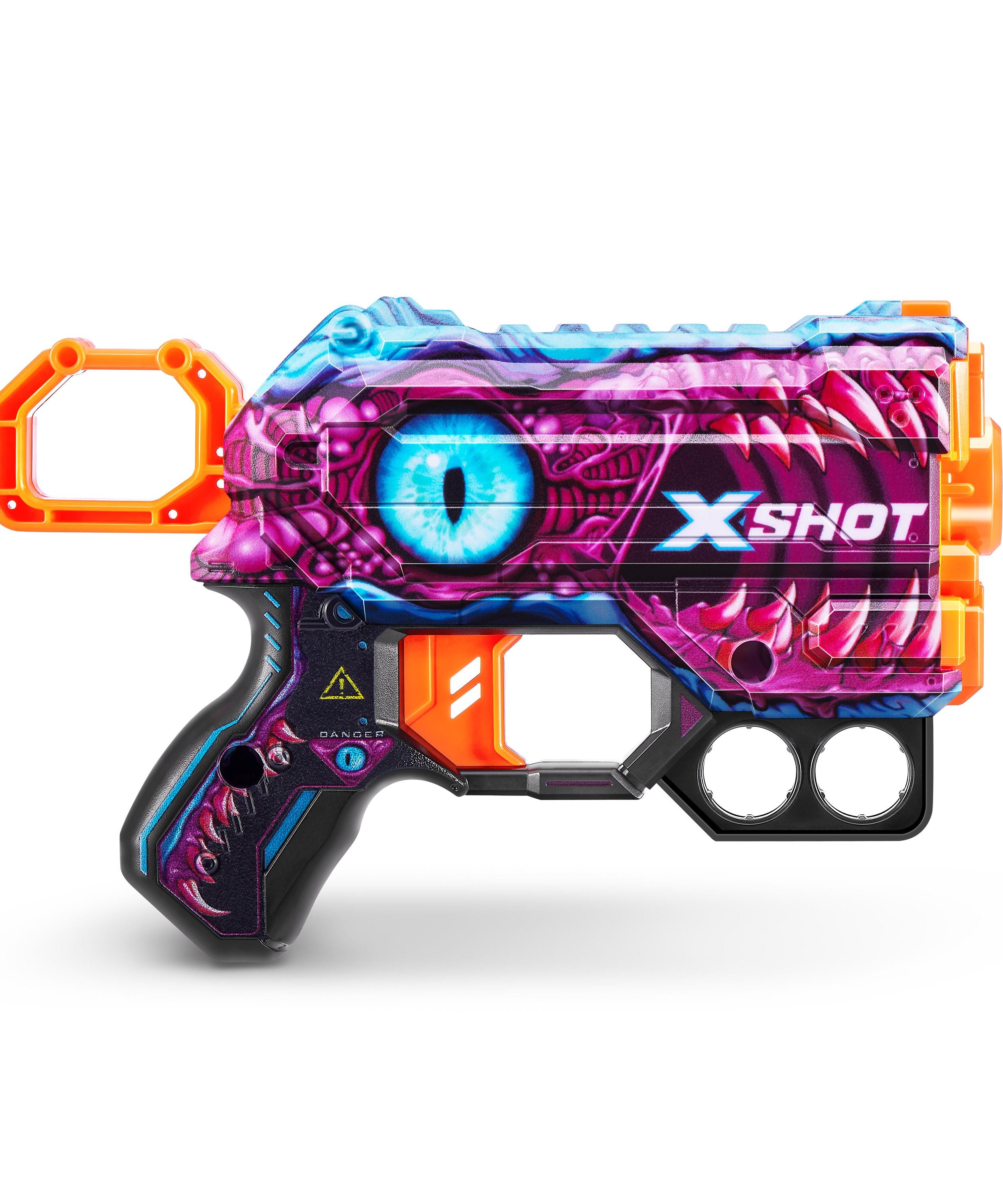 X Shot Skins Menace Blaster, Compact Foam Dart Gun for Boys, Age 8+