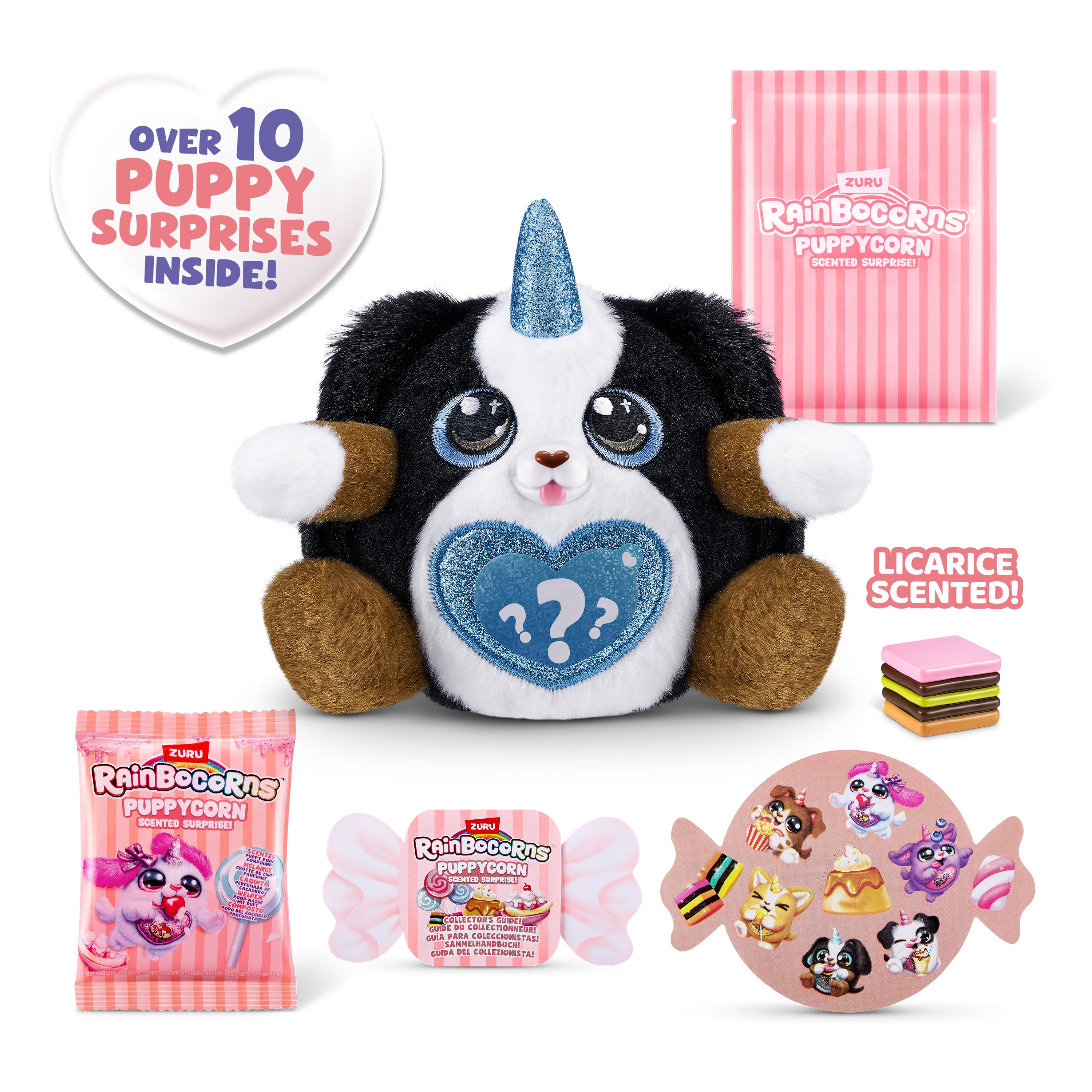 Rainbocorns Puppycorn Surprise S8 PDQ, Cute Collectible Plush Toy for Girls, Age 3+