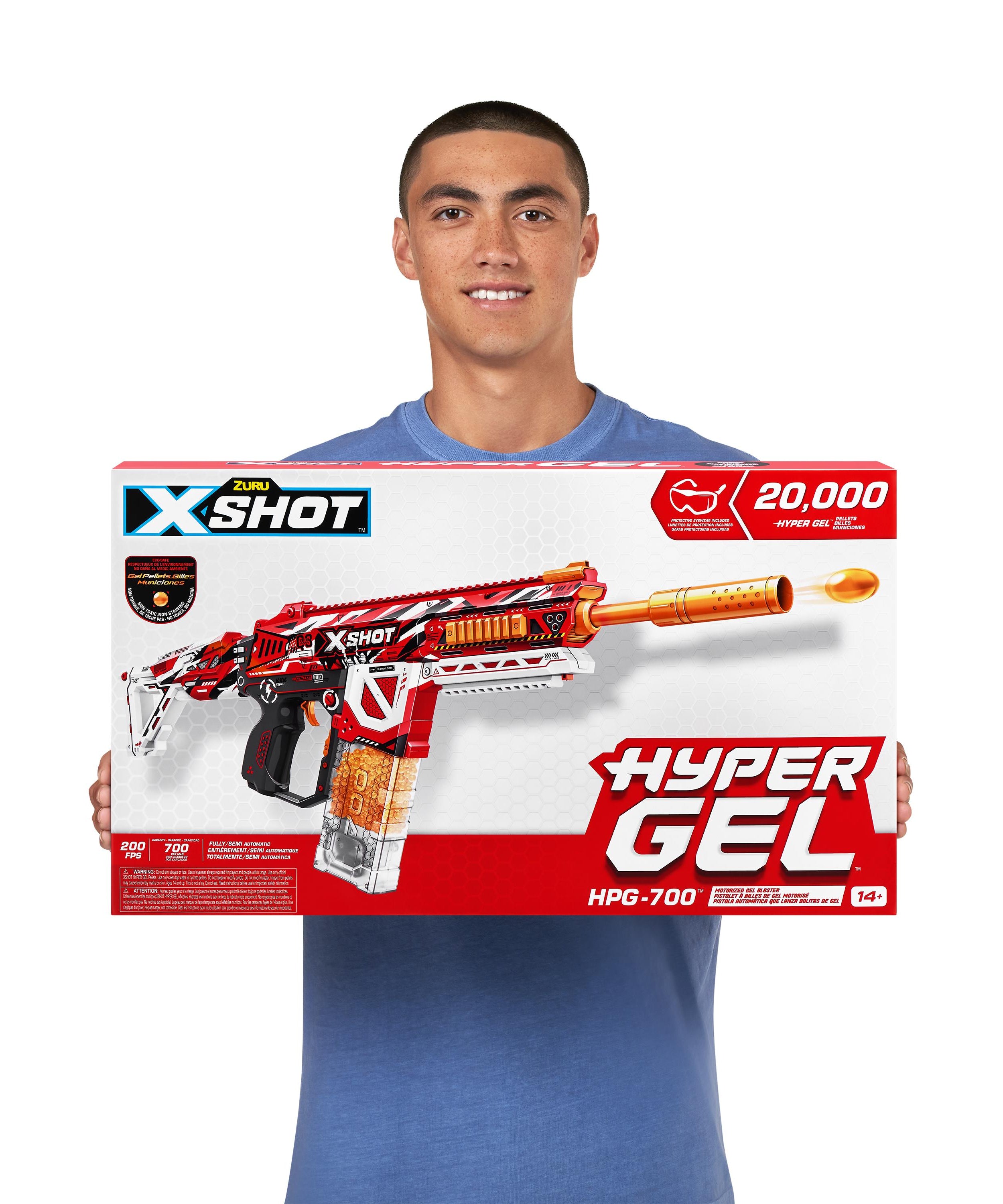 X Shot Hyper Gel Blaster Large with 20000 Gellets, Toy for Boys, Age 14+