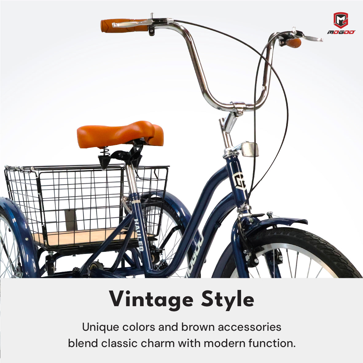 Hauler Single Speed Adult Tricycle - 24 inch - Purple