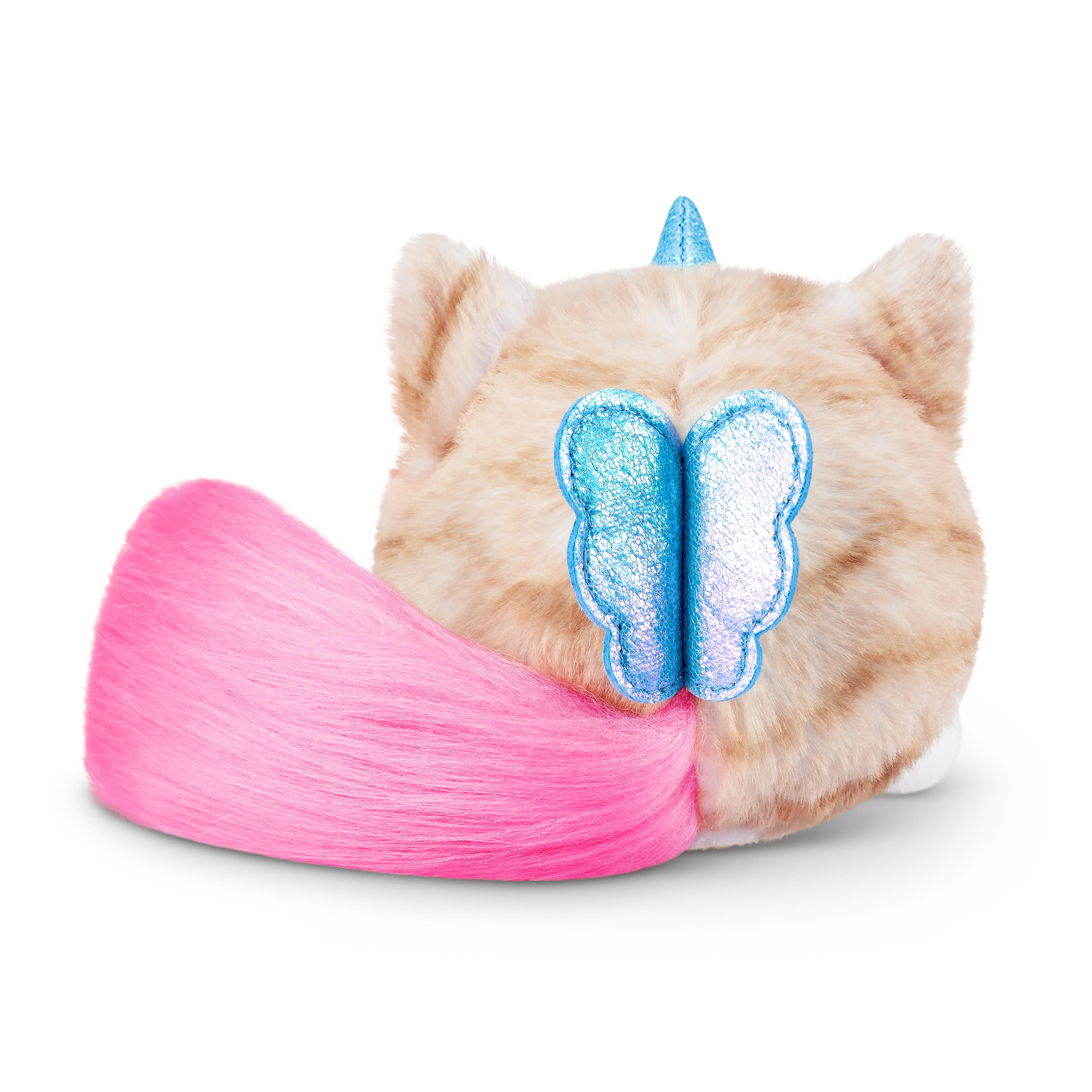 Rainbocorns Kittycorn Surprise S9 Collectible Plush Toy Set, 10+ Magical Surprises, Soft Plush Kittens with Fluffy Tails, Interactive Play for Girls Age 3+