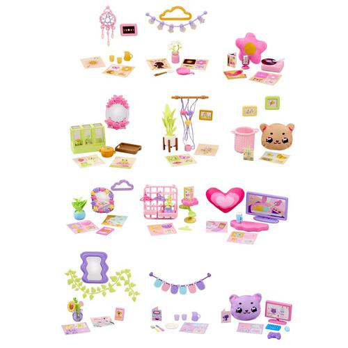 Goliath Suite Spaces Blind Box Surprise Mini Room Accessories, Mystery Dollhouse Furniture & Decor Collectibles for Kids 6+