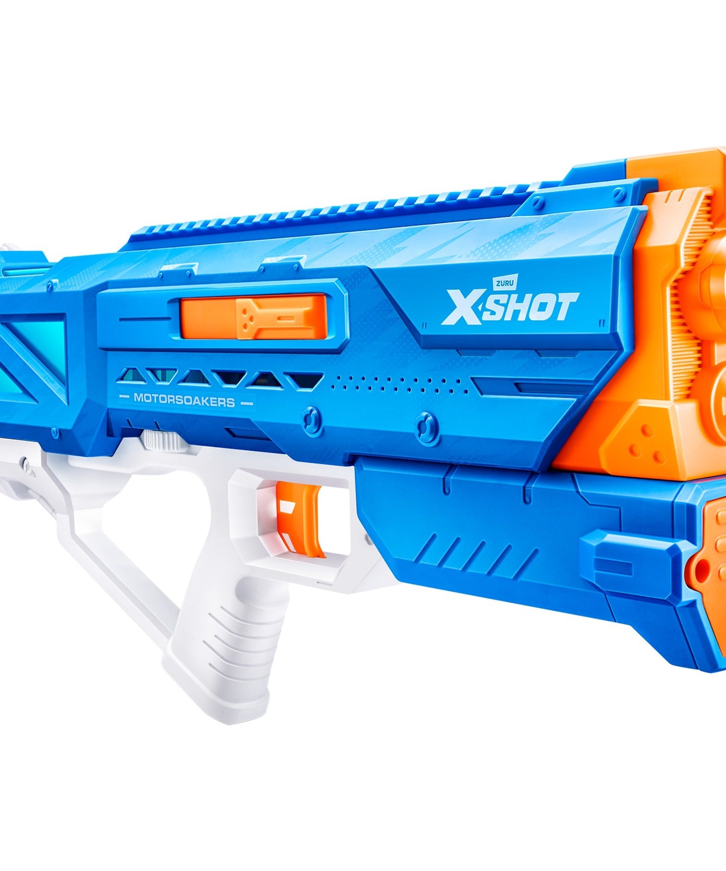 XSHOT Water Fast Fill Motor Soaker Hydra Pulse Water Toy Gun, Motorized Water Blaster with 650ml Capacity, Fast-Fill Technology, Rechargeable Battery, Blasts Up to 29 Feet, Outdoor Summer Water Toy for Boys and Girls Age 8+