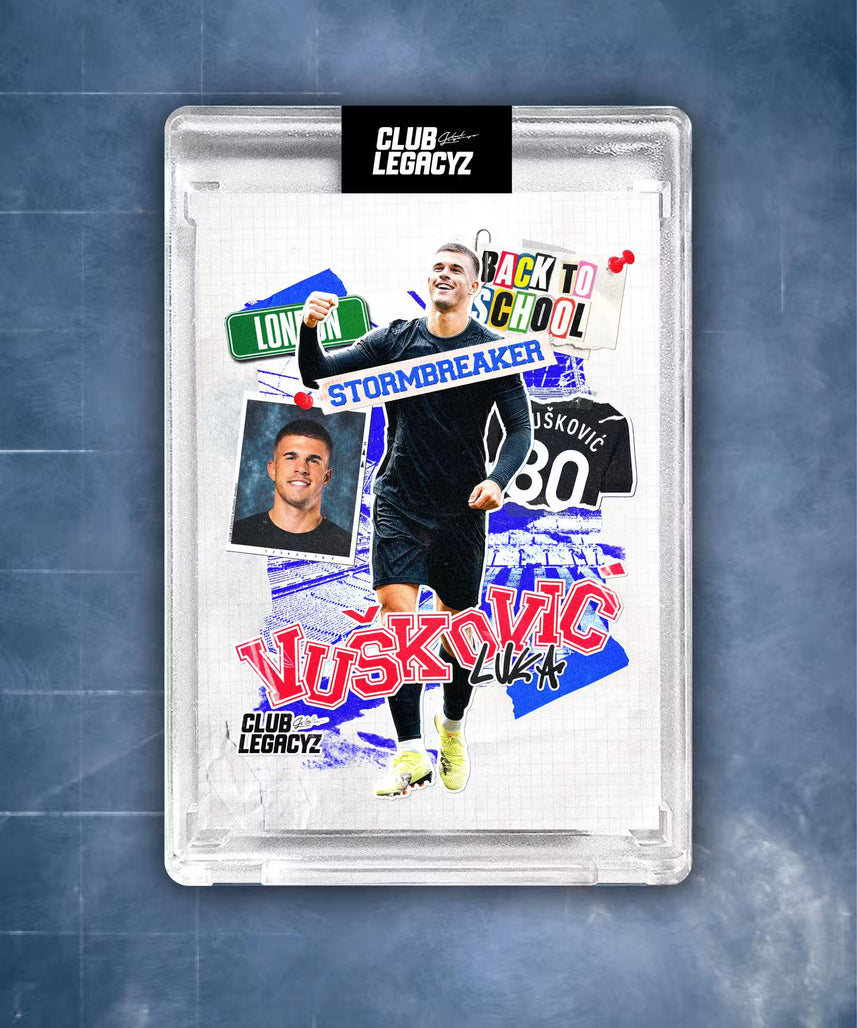 2026 Club Legacyz Icons Back to School Fifth Edition Soccer Hobby Pack, 1 Card Per Pack, Rare Football Collectible Cards, On-Card Autographs, Game-Worn Jersey Cards