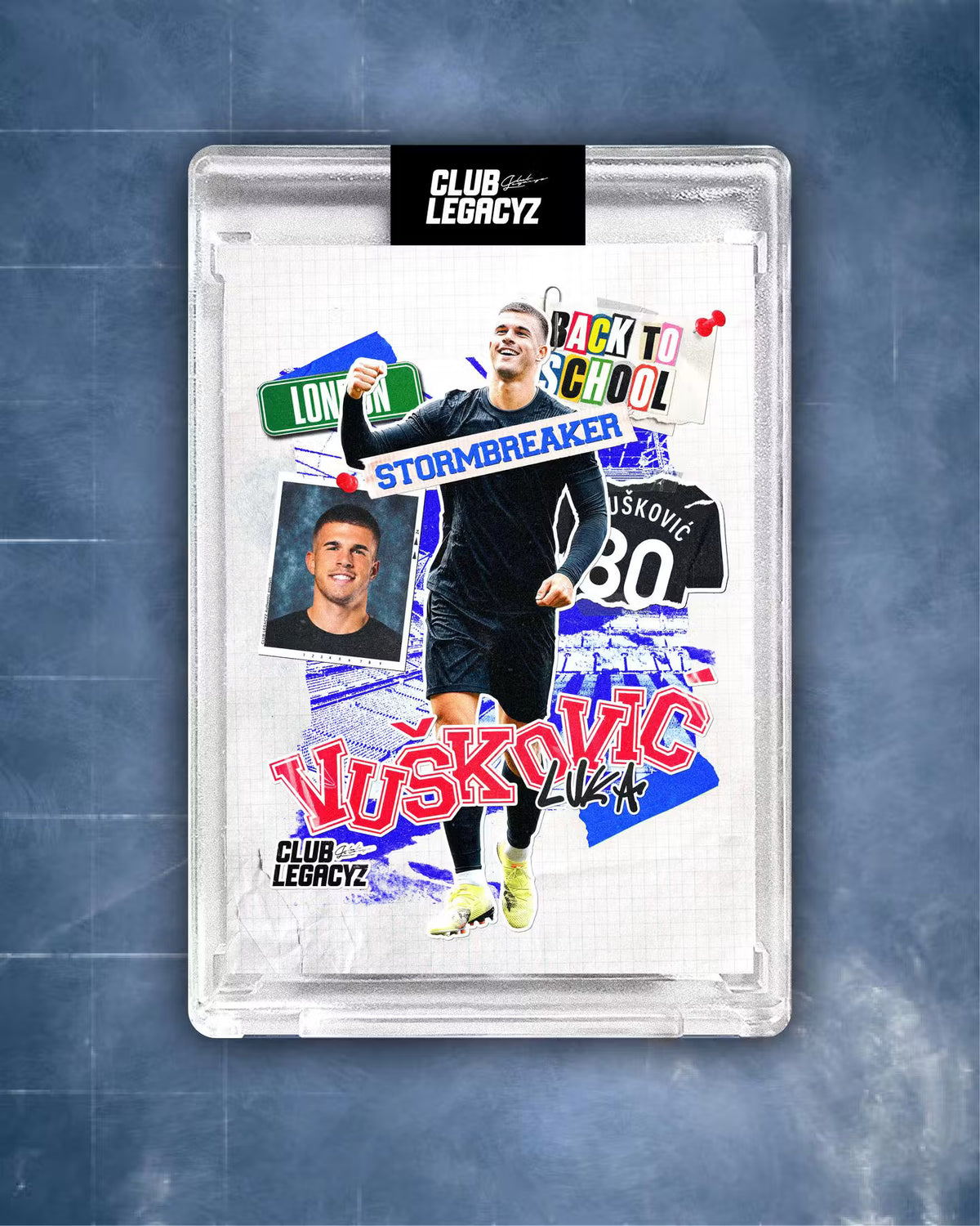2026 Club Legacyz Icons Back to School Fifth Edition Soccer Hobby Pack, 1 Card Per Pack, Rare Football Collectible Cards, On-Card Autographs, Game-Worn Jersey Cards