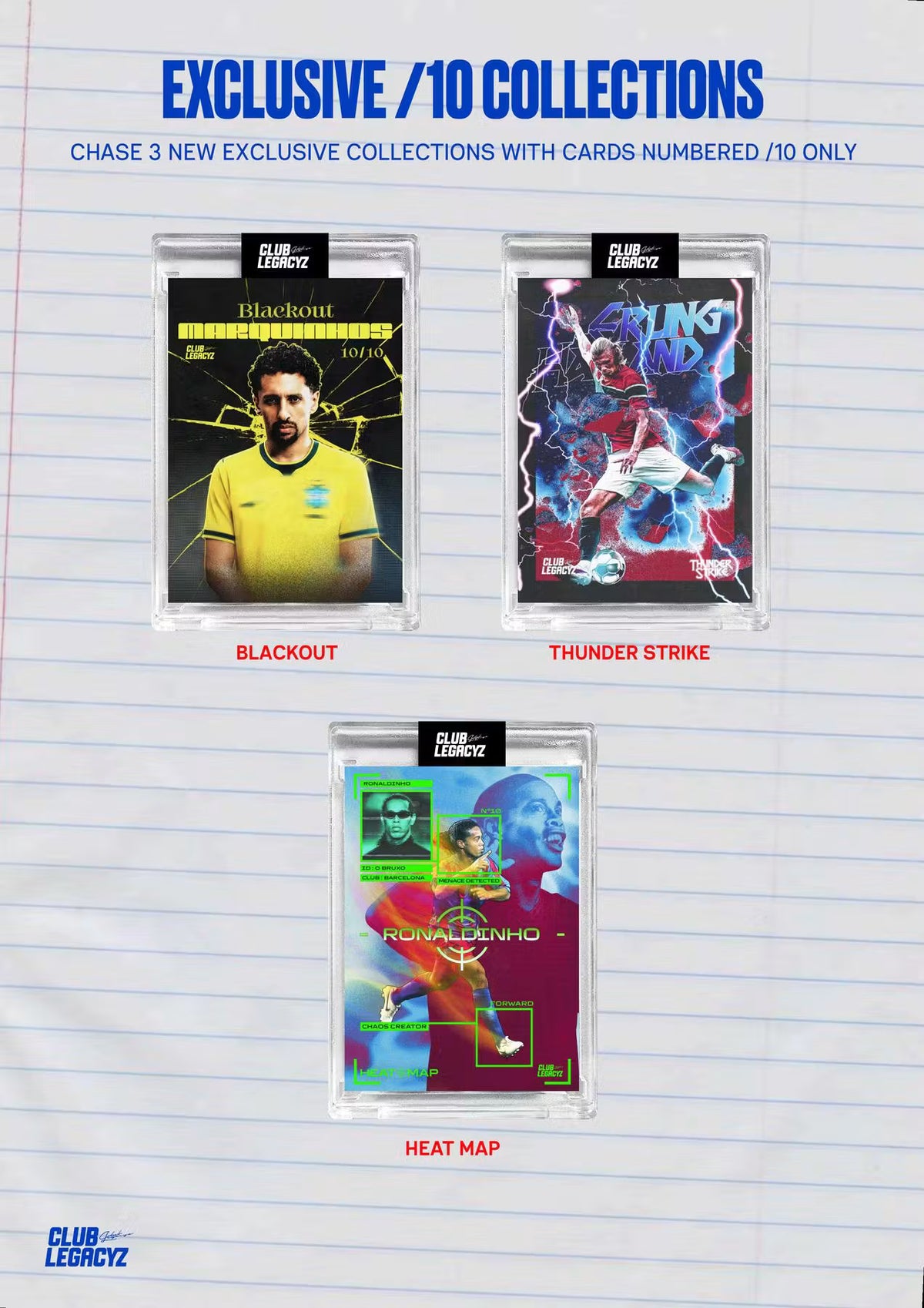 2026 Club Legacyz Icons Back to School Fifth Edition Soccer Hobby Pack, 1 Card Per Pack, Rare Football Collectible Cards, On-Card Autographs, Game-Worn Jersey Cards