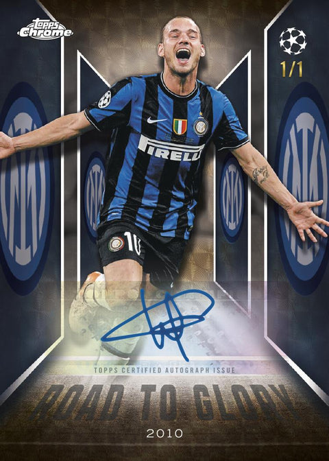 Topps Chrome UEFA Club Competitions 2025/26 Mega Box Football Trading Cards, Official UEFA Soccer Card Collection with Exclusive Mega Box Parallels, Refractors, Inserts & Autograph Chase Cards