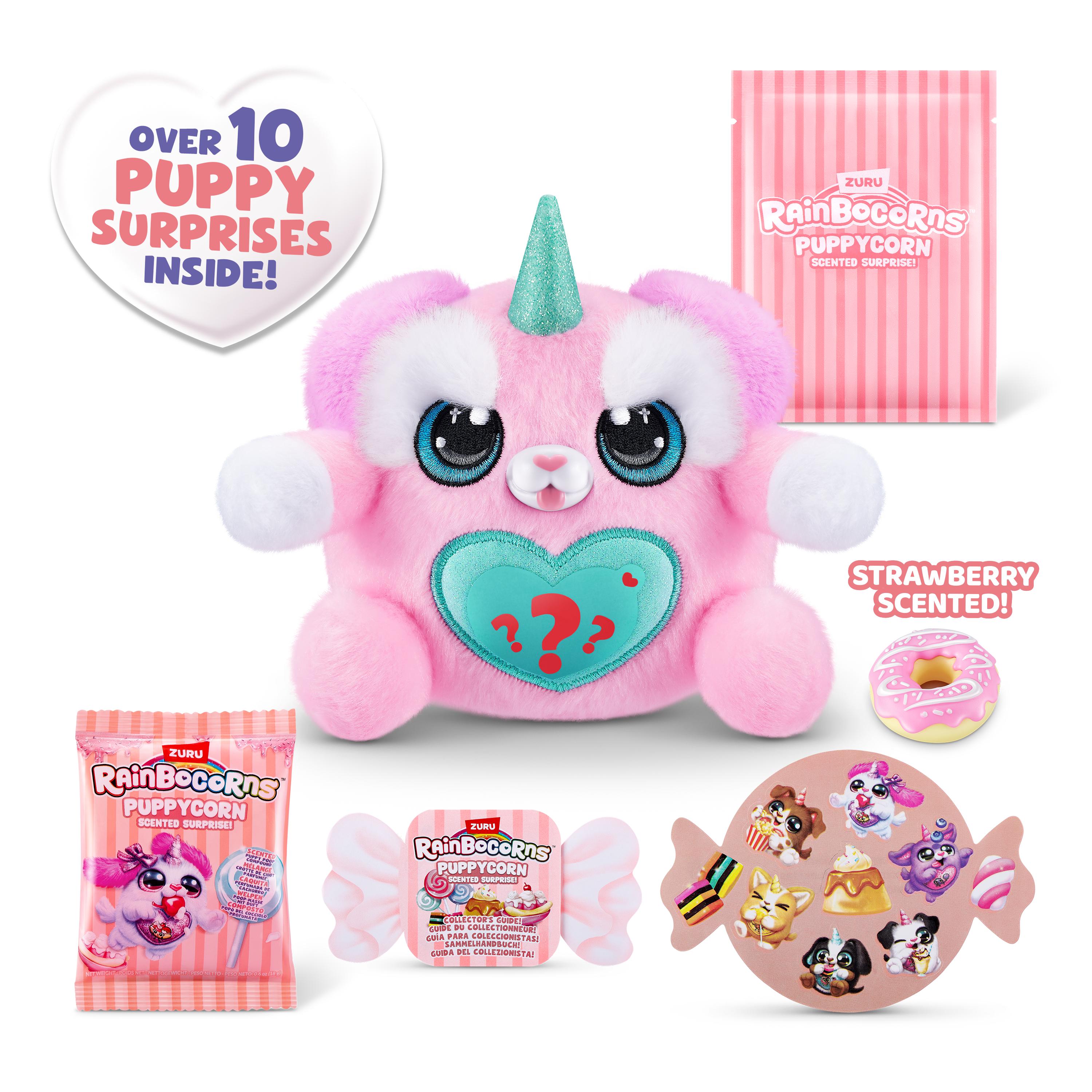 Rainbocorns Puppycorn Surprise S8 PDQ, Cute Collectible Plush Toy for Girls, Age 3+