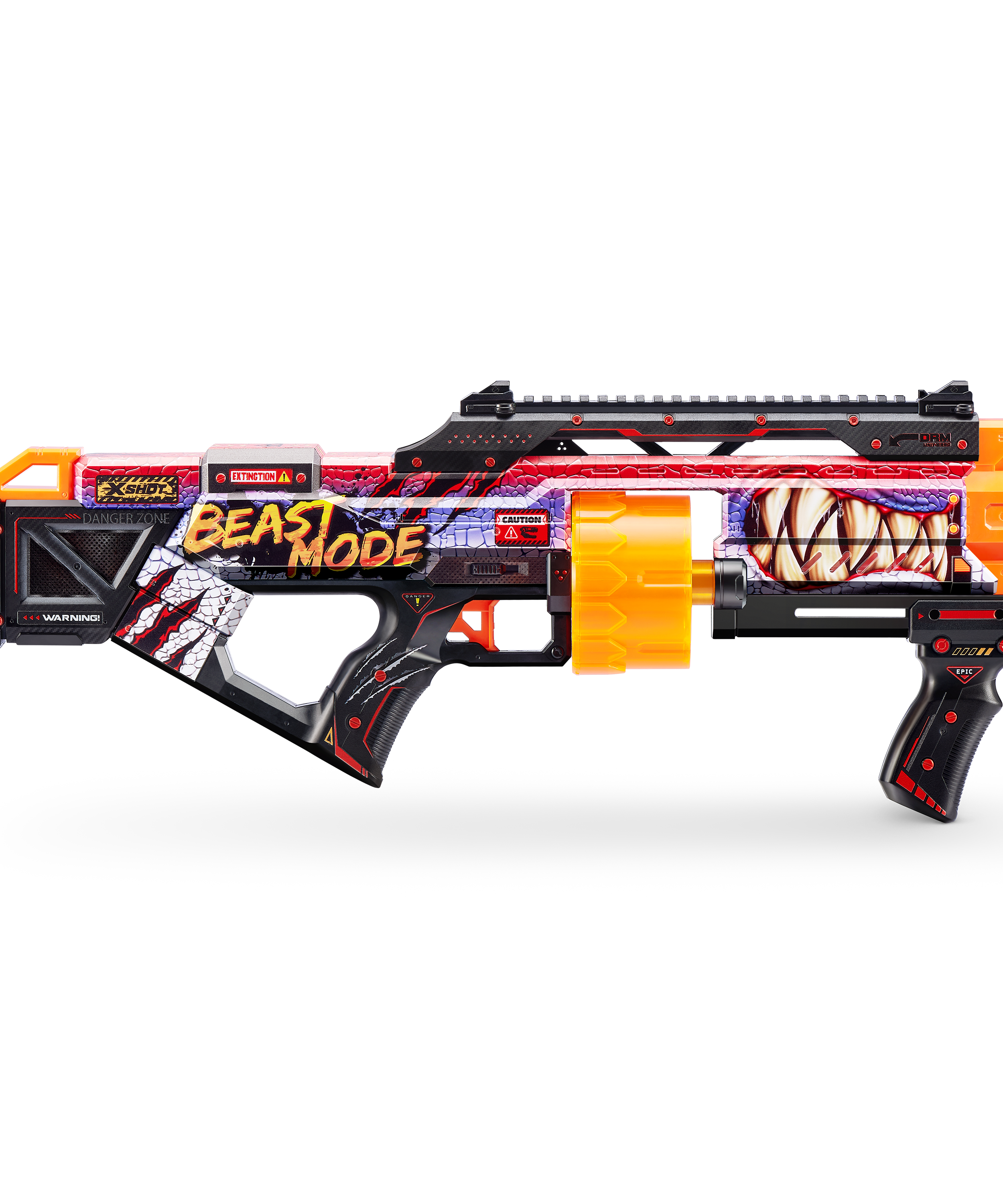 XSHOT Skins Last Stand Beast Out, Foam Blaster Toy Gun for Boys & Girls, Ages 8+