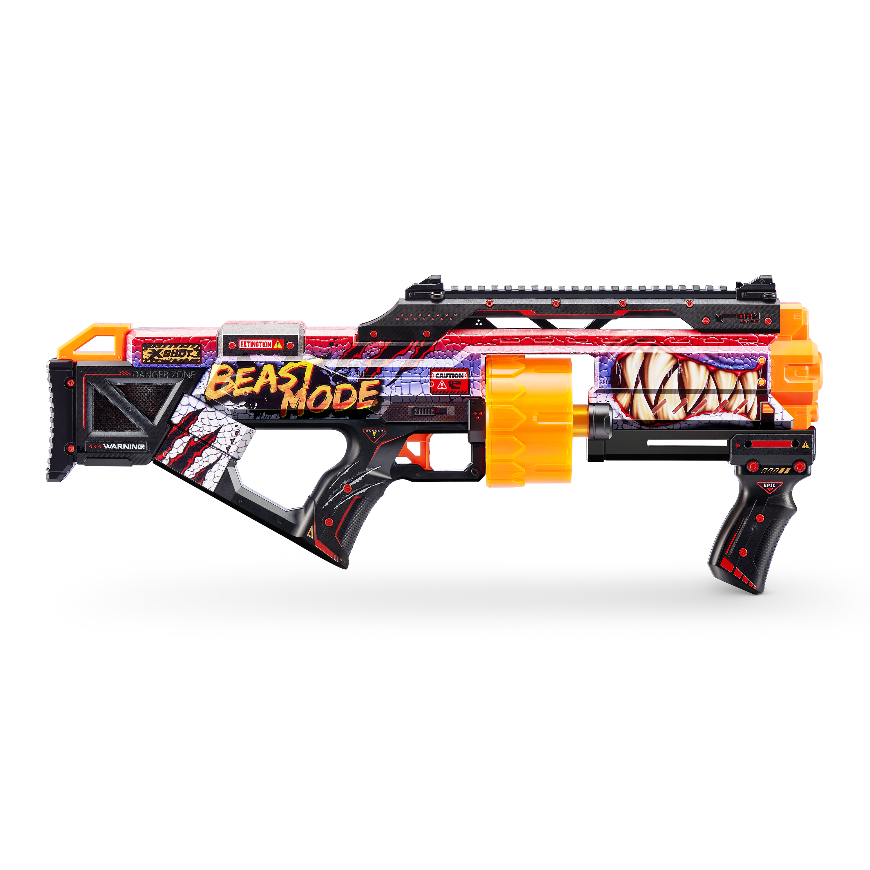 XSHOT Skins Last Stand Beast Out, Foam Blaster Toy Gun for Boys & Girls, Ages 8+
