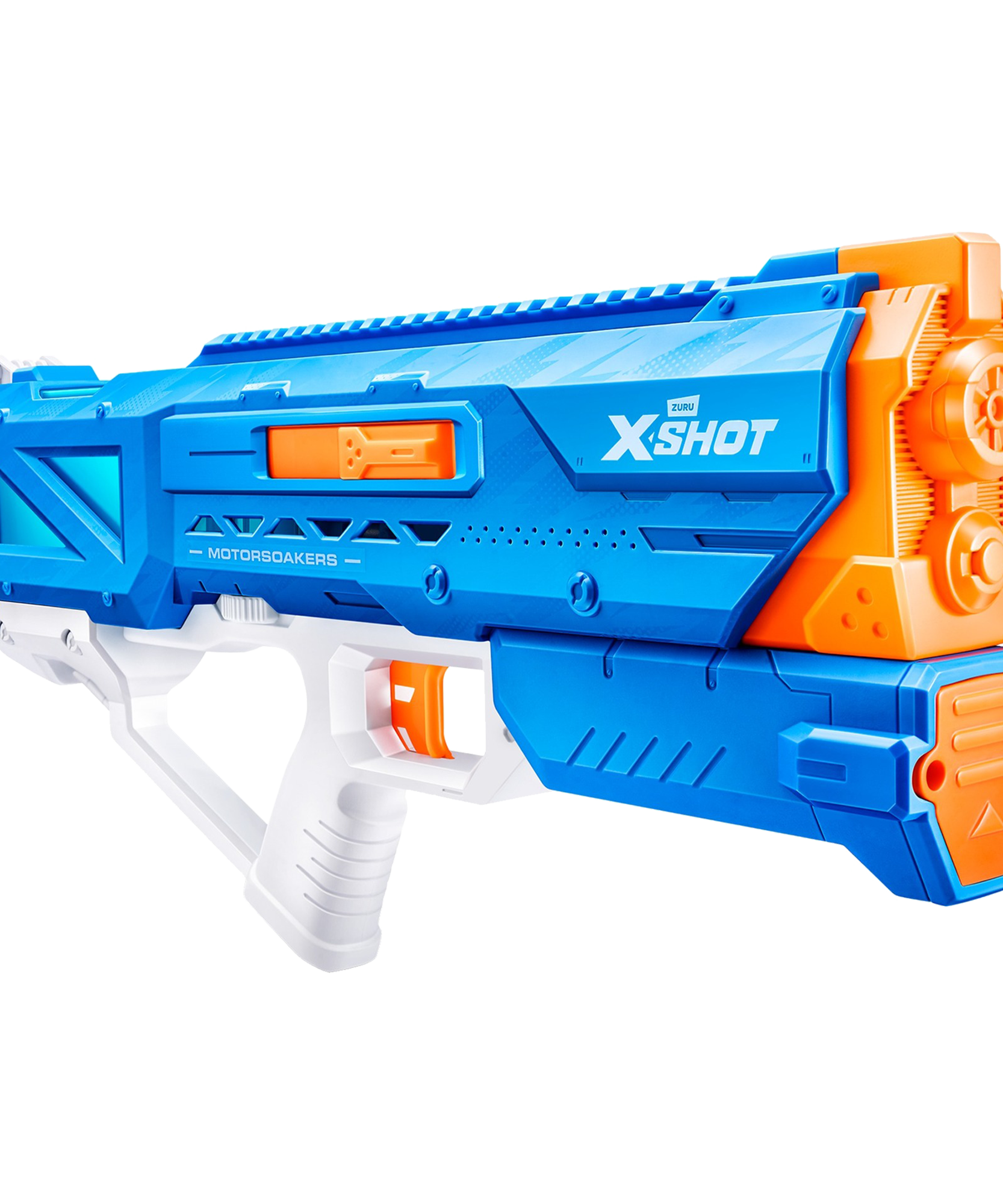 XSHOT Water Fast Fill Motor Soaker Hydra Pulse Water Toy Gun, Motorized Water Blaster with 650ml Capacity, Fast-Fill Technology, Rechargeable Battery, Blasts Up to 29 Feet, Outdoor Summer Water Toy for Boys and Girls Age 8+