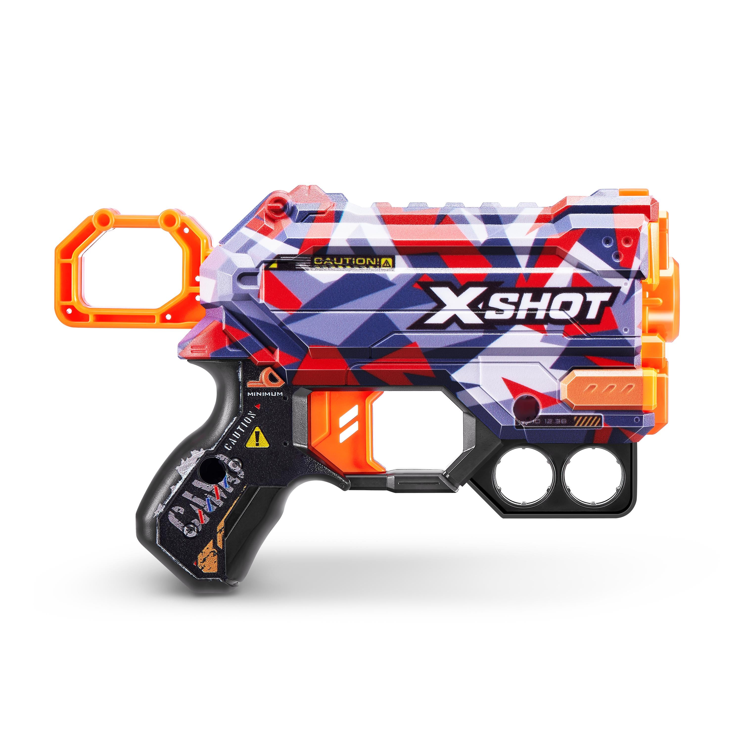 X Shot Skins Menace Blaster, Compact Foam Dart Gun for Boys, Age 8+