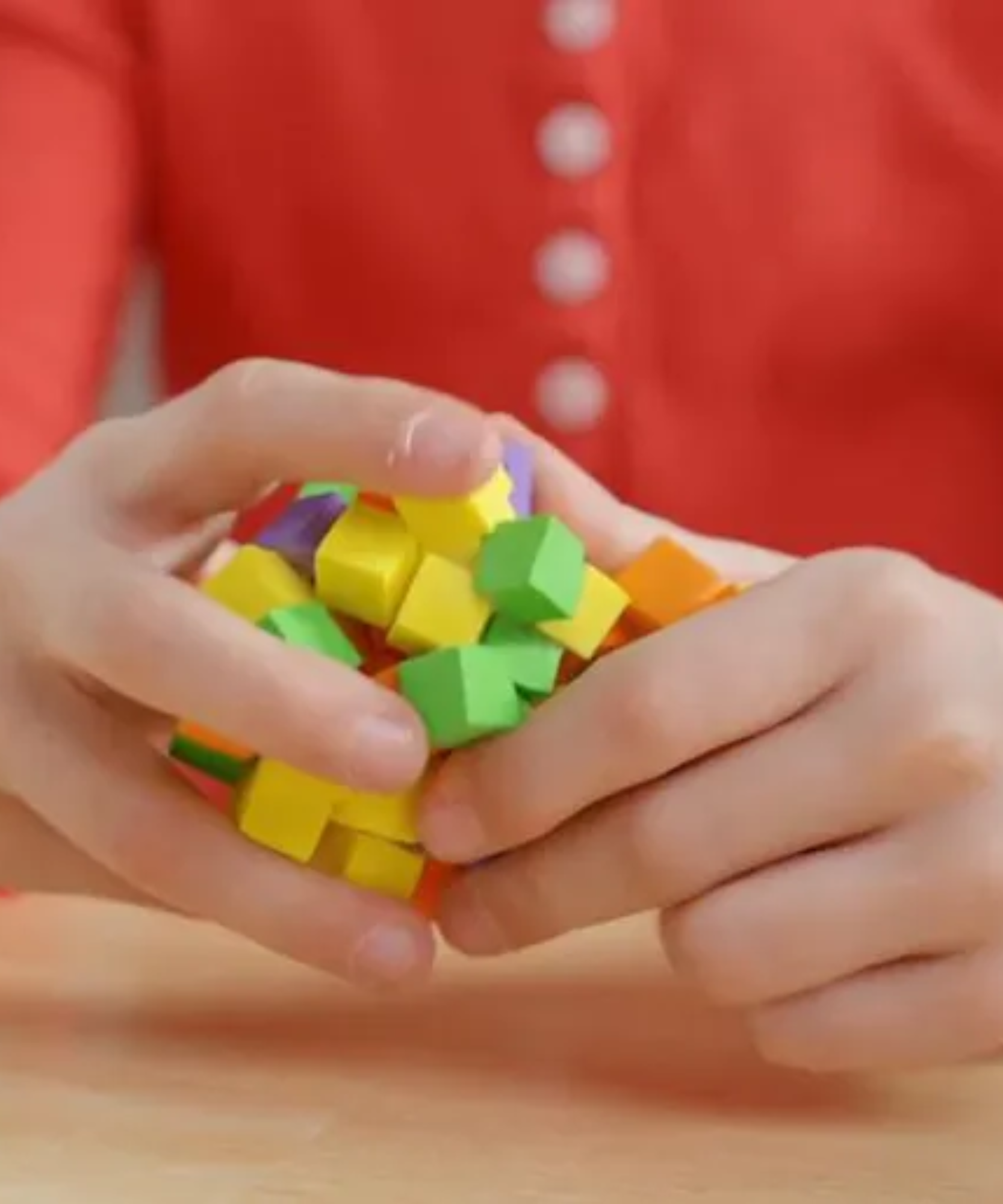 Play Visions FidlBitz - Revolutionary Cubes That Stick Together, But Not Sticky! (Bag of Bitz (Assorted Colors))