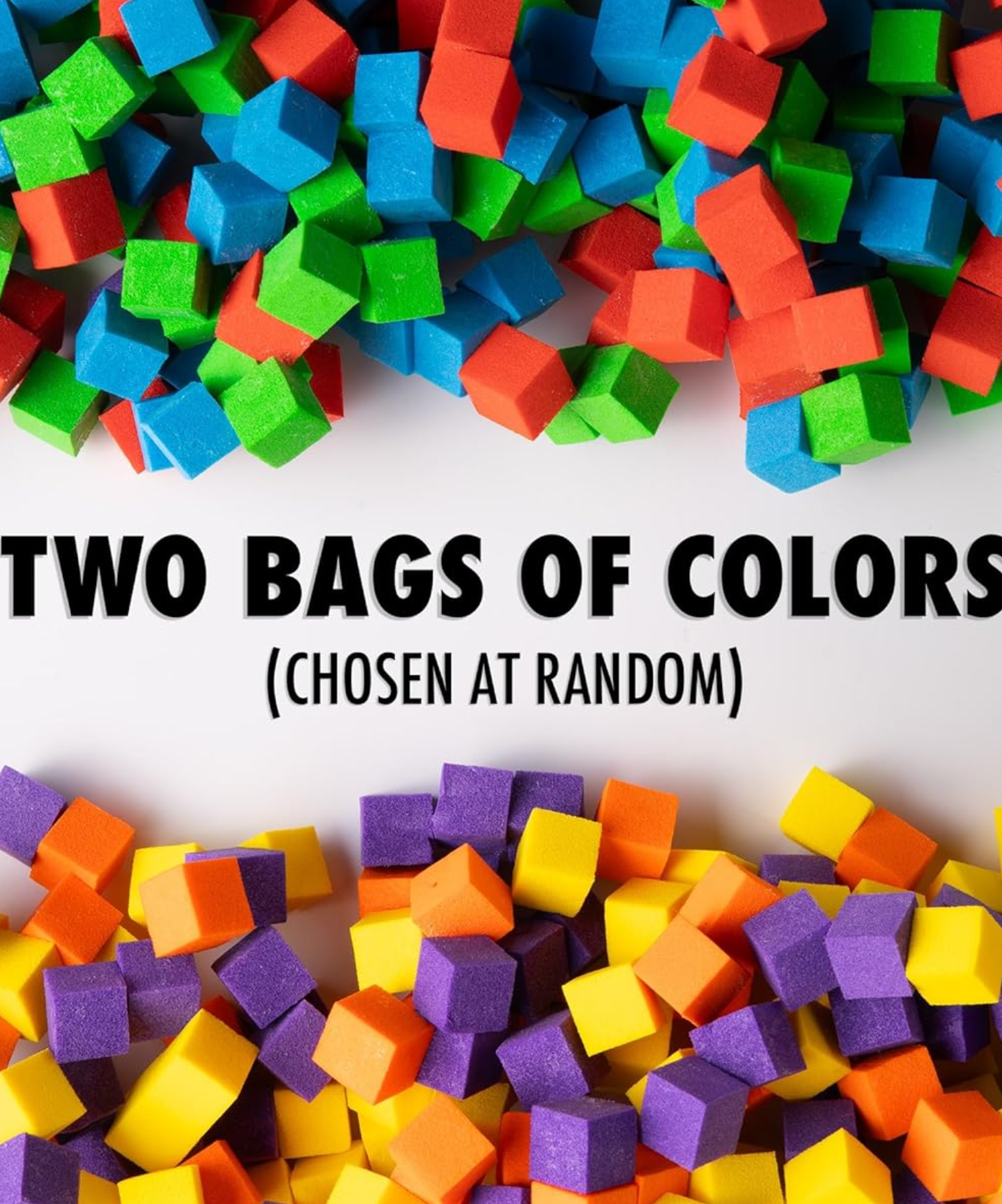 Play Visions FidlBitz - Revolutionary Cubes That Stick Together, But Not Sticky! (Bag of Bitz (Assorted Colors))