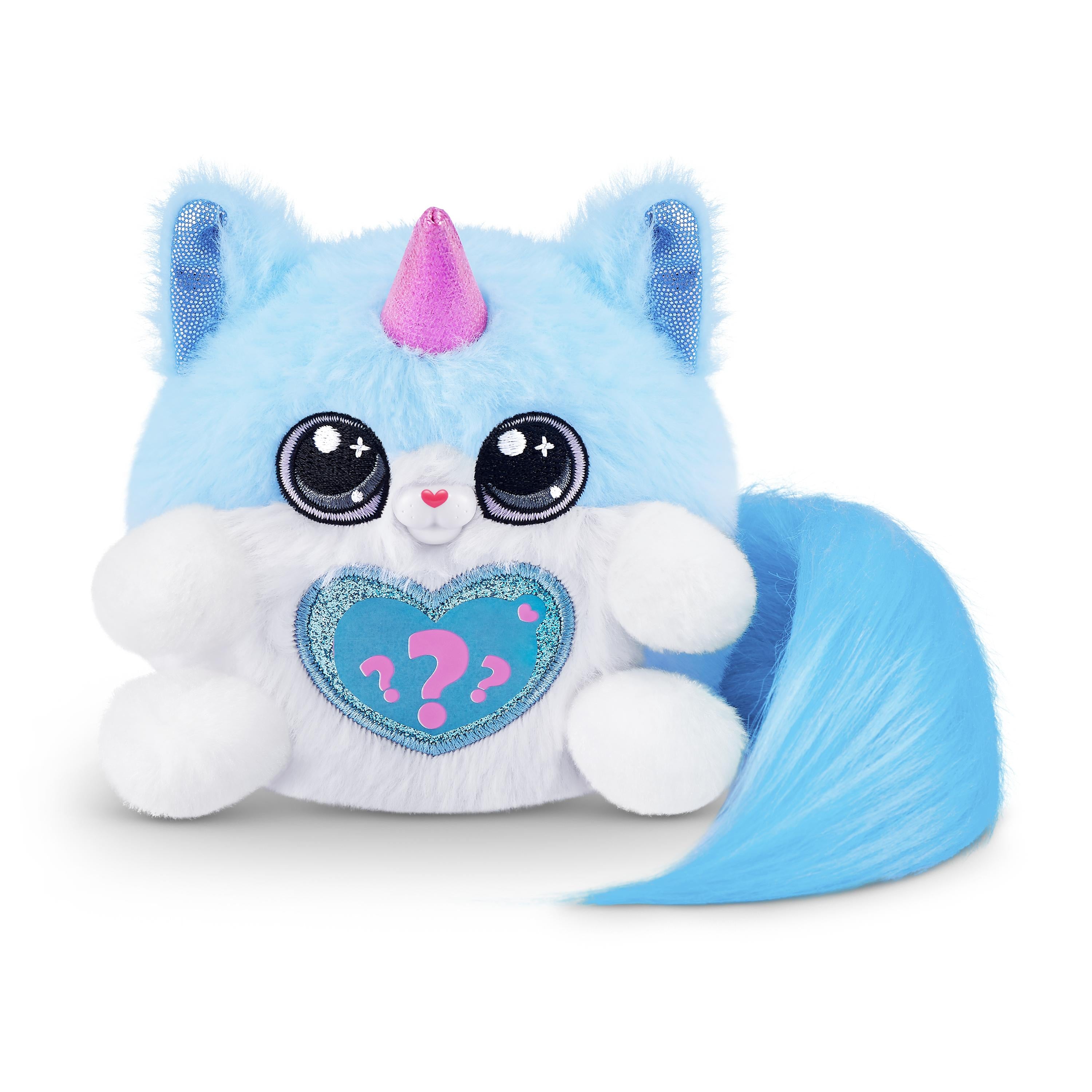 Rainbocorns Kittycorn Surprise S9 Collectible Plush Toy Set, 10+ Magical Surprises, Soft Plush Kittens with Fluffy Tails, Interactive Play for Girls Age 3+