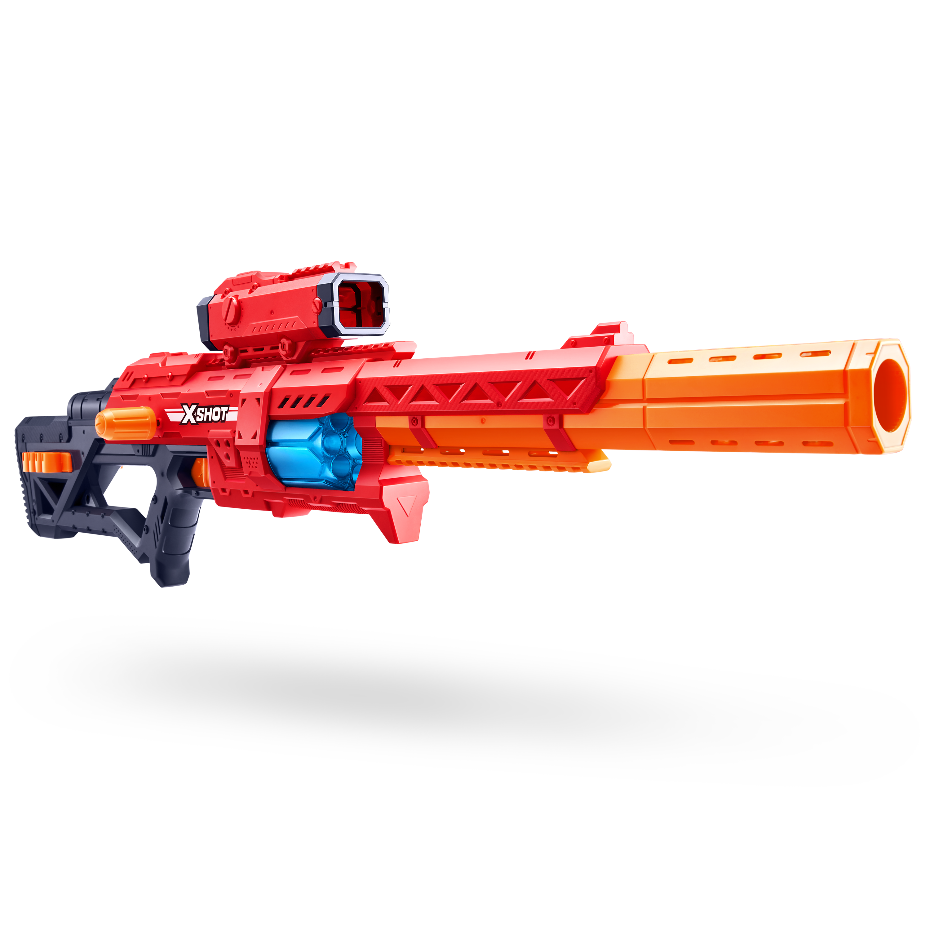 X-Shot Excel Ranger X8 Foam Blaster for Boys & Girls Ages 8+, 24 Darts, Rotating Barrel, Air Pocket Technology, Outdoor Action Toy
