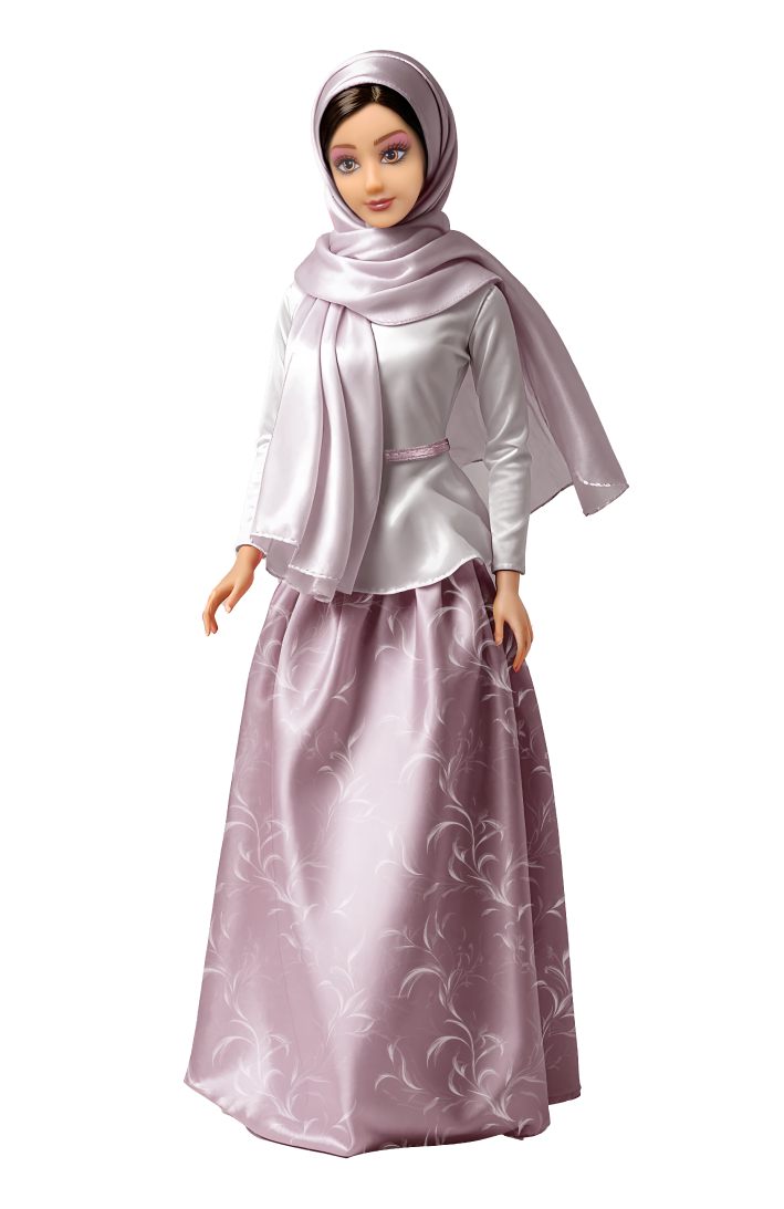 Fulla Doll with Shopping Cart Set, Includes Doll, Grocery Items, Pretend Play Accessories for Creative Role-Playing and Storytelling, Ideal for Kids Age 3+