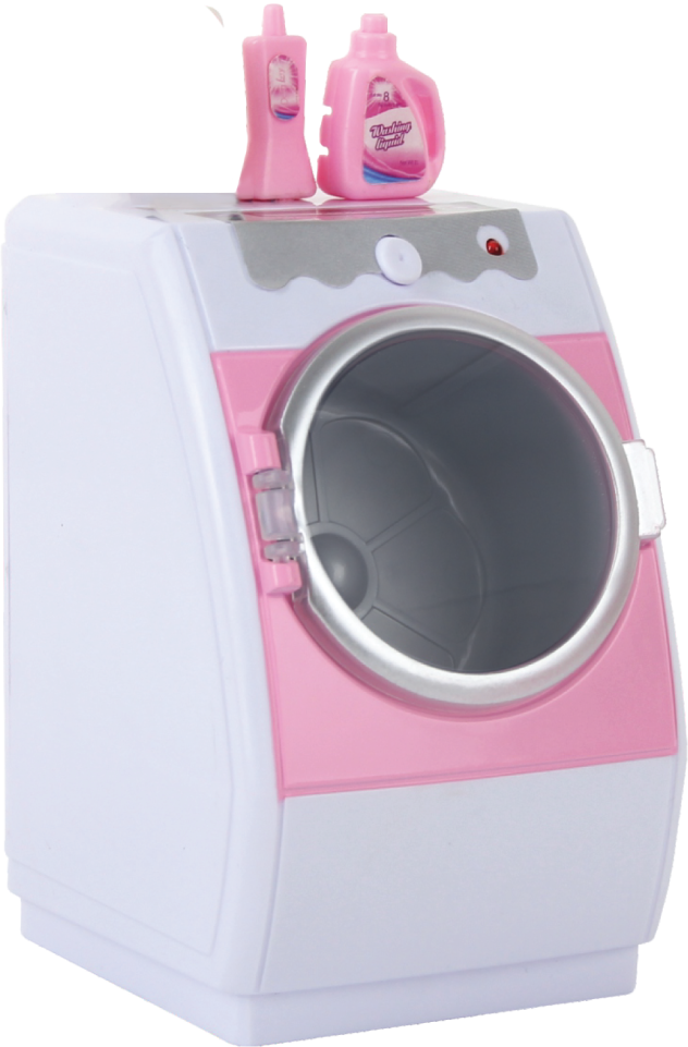 Fulla Doll with Washing Machine Playset, Light and Sound Laundry Toy with Towels, Hangers, Bear and Accessories, Interactive Role-Play Set for Girls Ages 3 and Up