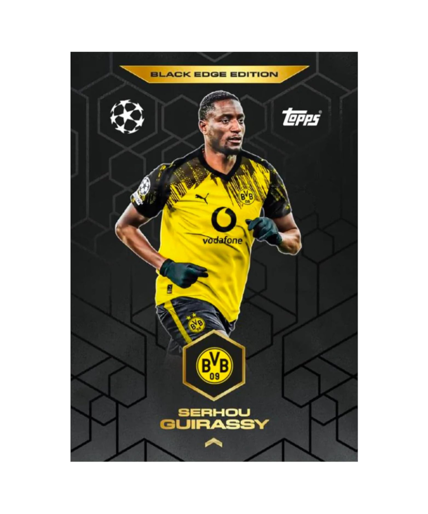 Topps Match Attax UCC 2025 2026 Starter Pack with 24 Cards, 3 Exclusive Cards, Binder, Checklist, Collector Guide and 2 Player Pitches, Official UEFA Licensed Football Trading Cards