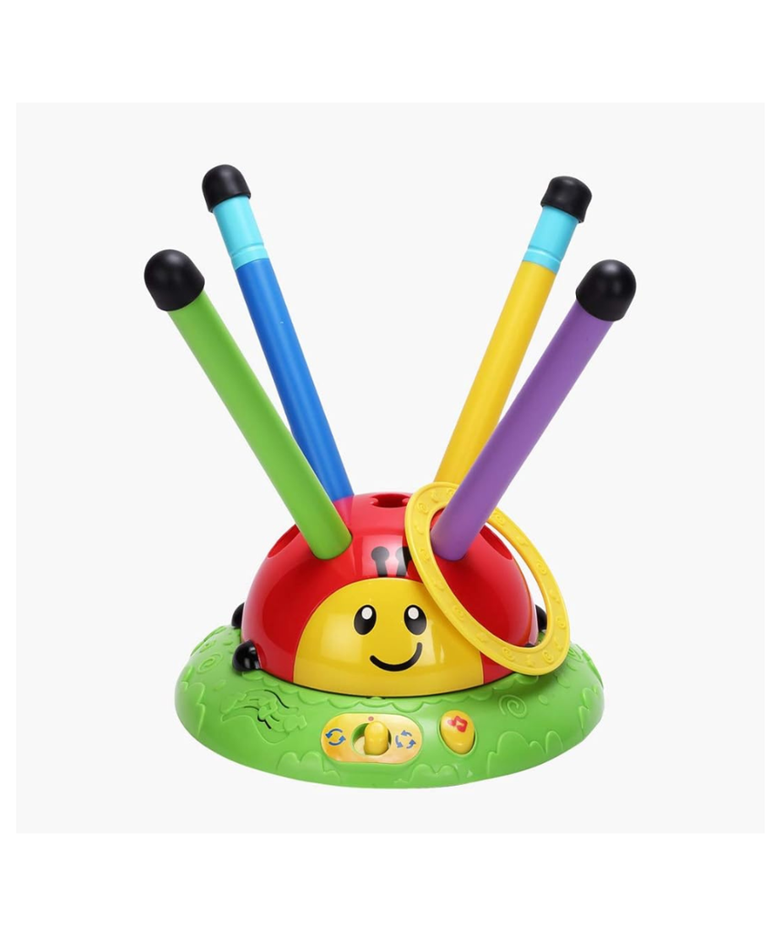 Winfun 6002-NL Skip 'N Toss Beetle Activity Toy, Fun Outdoor & Indoor Game for Kids 3+ Years, Hand-Eye Coordination & Motor Skill Development