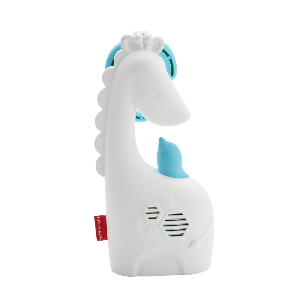 Fisher Price Core Soothe and Go Giraffe, FGG90 Portable Baby Soother, Multi Colour, Sensory Development Toy, 2 AA Battery Operated, 3 Years and Up