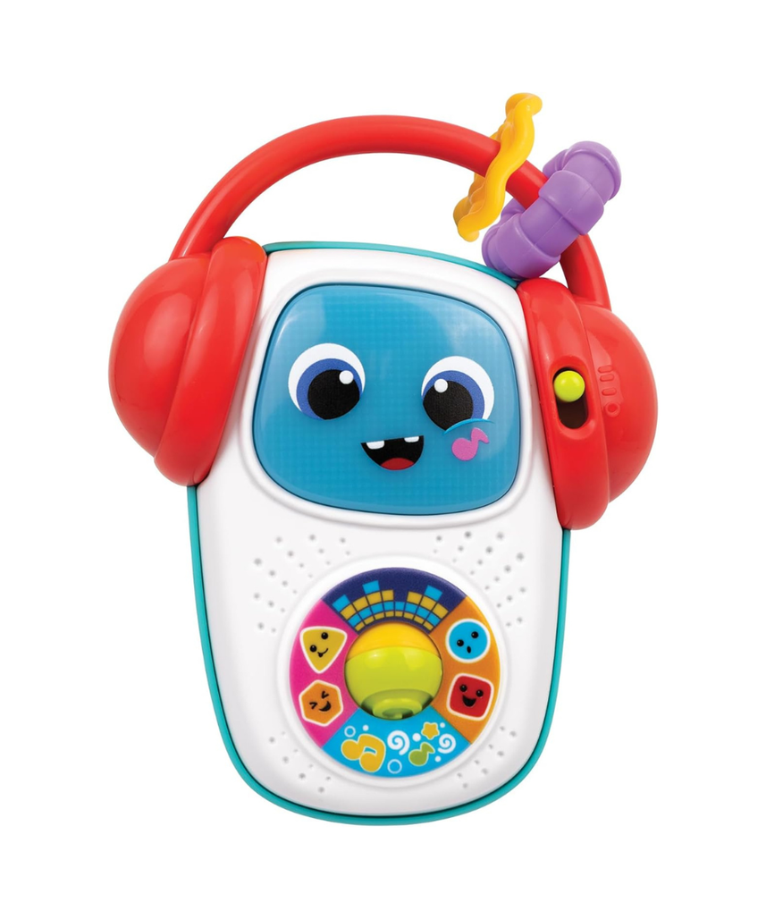 Winfun On-the-Go Baby Music Player Interactive Musical Toy for Toddlers 3-36 Months with Lights and Fun Tunes