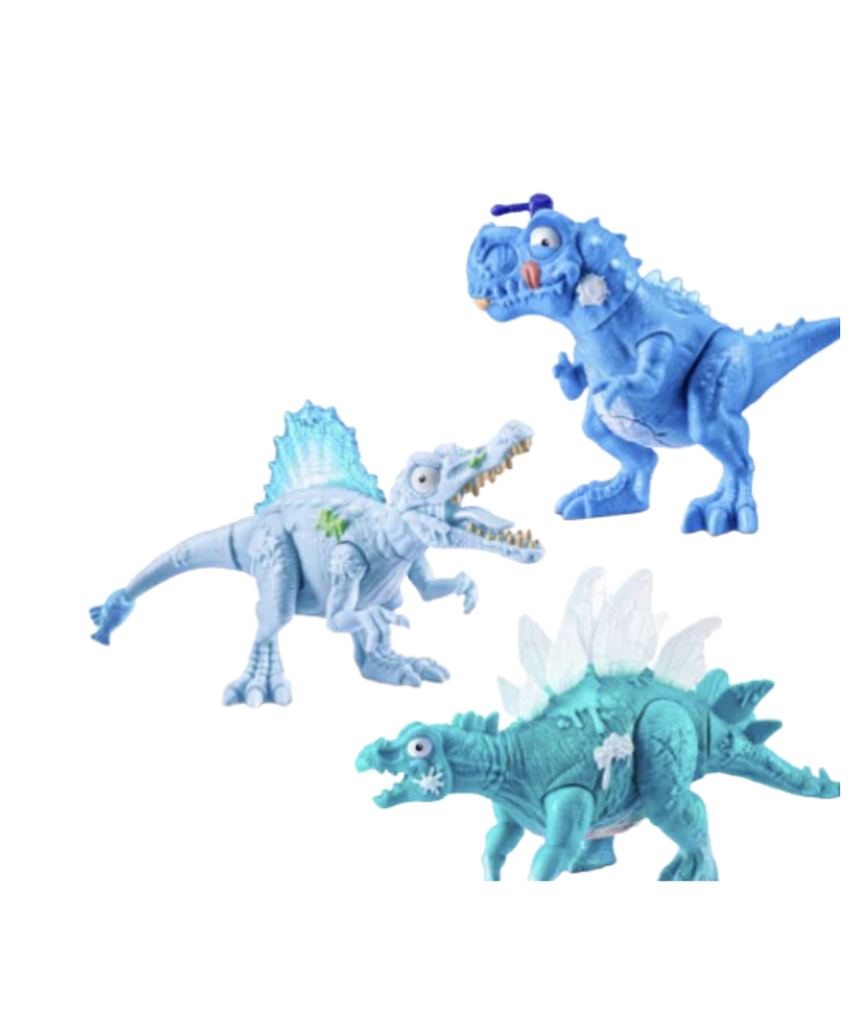 Smashers Dino Jurassic Light Up Ice Age Dinosaur Egg Toy with Glowing Dino Parts Surprise Build Slime and Collectibles for Kids Boys and Girls Ages 5+