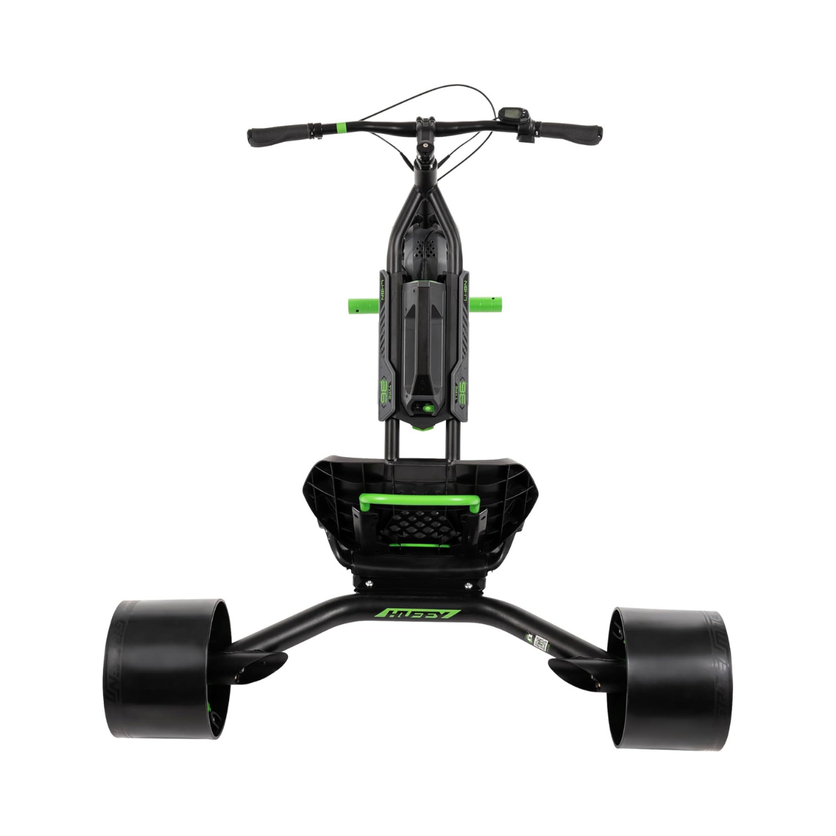 Huffy Green Machine Electric 36V Drift Trike, High Speed Electric Ride On with Adjustable Seat, Thumb Throttle Control and Drift Wheels, Teen Ride On Toy for Ages 14Y+