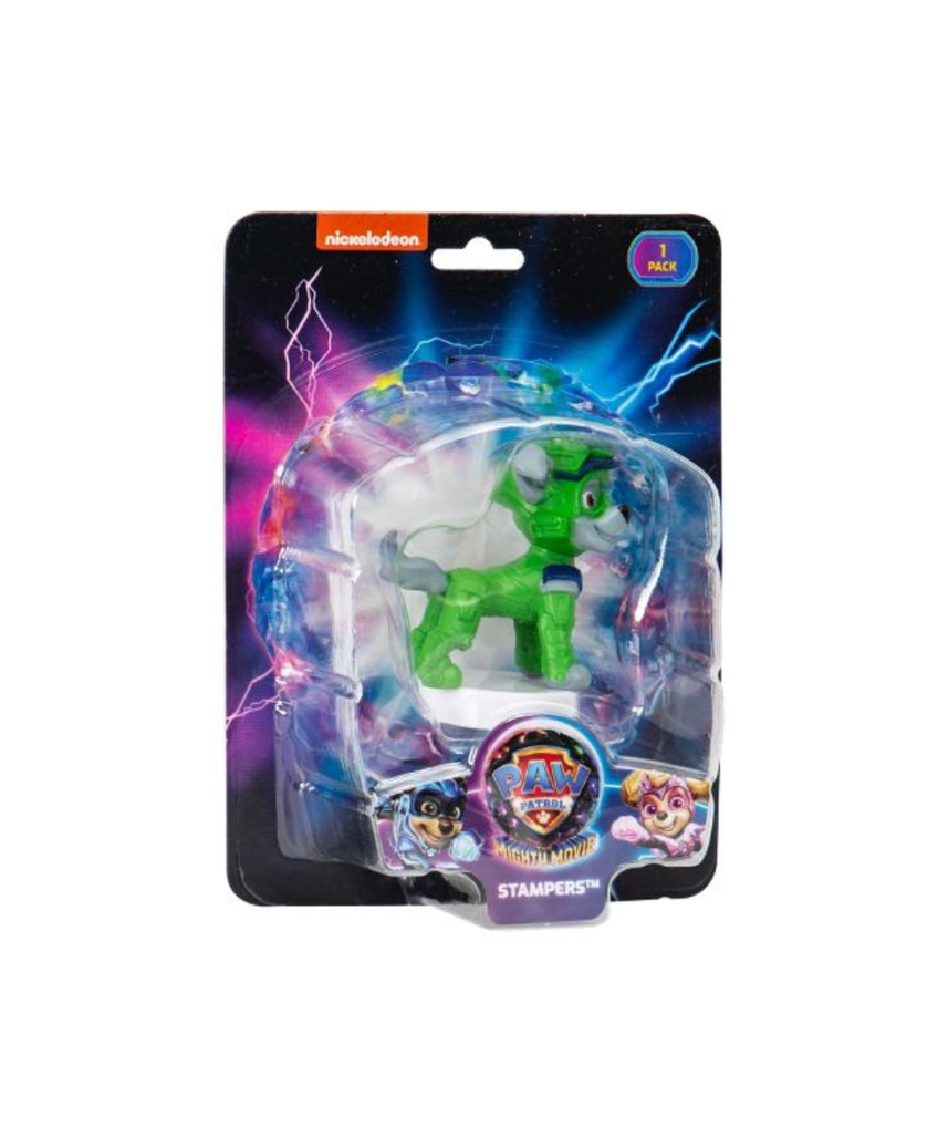 Paw Patrol The Mighty Movie Stampers, Kids Craft Stamp Set, Collectible Character Stampers, 1pk / 3pk / 5pk / 8pk, Series 2, Non-Toxic, Arts & Crafts, School Activities