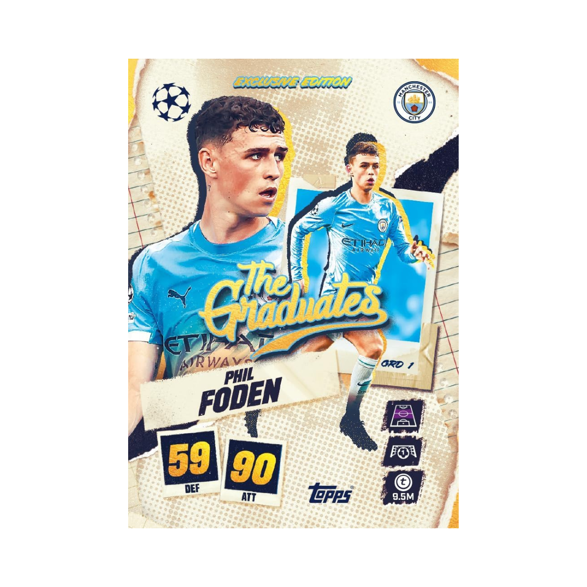 Topps Match Attax UCC 2025, 2026 Collectible Football Trading Cards Multipack with 48 Cards, Exclusive Star Boy and Limited Edition Cards, Official UEFA Licensed