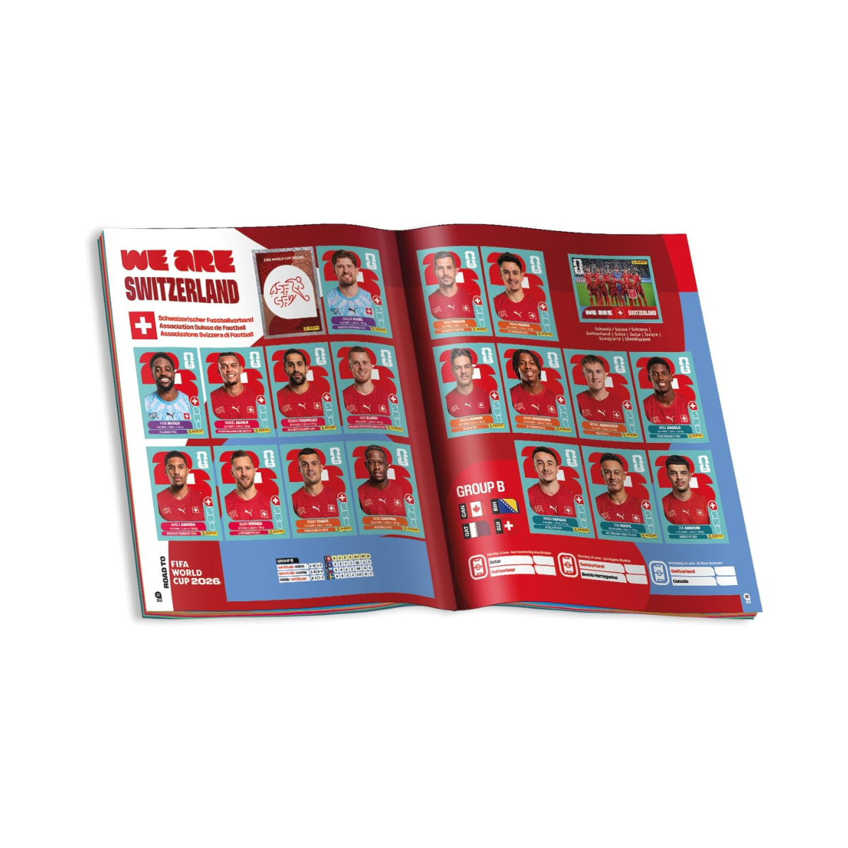 Panini FIFA World Cup 2026 Official Sticker Album, Football Collectible Album for World Cup 2026 Stickers and Panini Collectors
