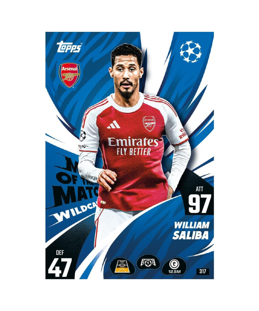 Topps Match Attax UCC 2025, 2026 Eco Pack Football Trading Cards with 36 Cards, Exclusive Star Boy and Graduates Limited Edition Cards, Official UEFA Licensed
