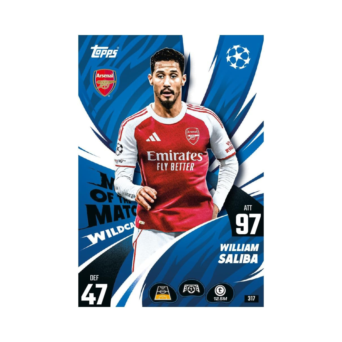 Topps Match Attax UCC 2025, 2026 Eco Pack Football Trading Cards with 36 Cards, Exclusive Star Boy and Graduates Limited Edition Cards, Official UEFA Licensed