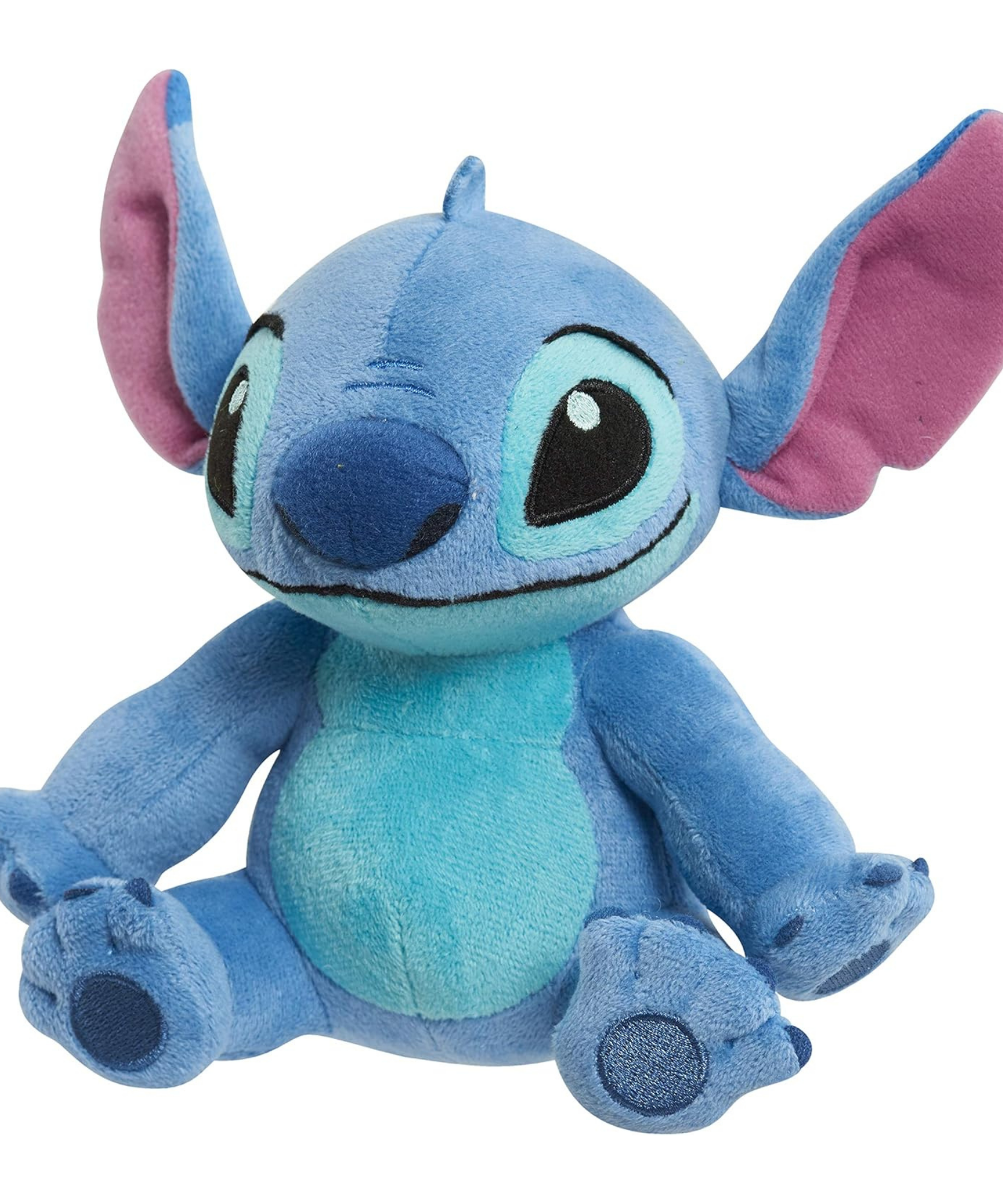 لعبة ديزني ليلو وستيتش المحشوة برائحة الغرزة مقاس 6 بوصات (15 سم) مع إصدار صوتي، ناعمة ومحبوبة، لعبة أطفال مرخصة رسميًا من جاست بلاي، للأولاد والبنات، من عمر سنتين فما فوق