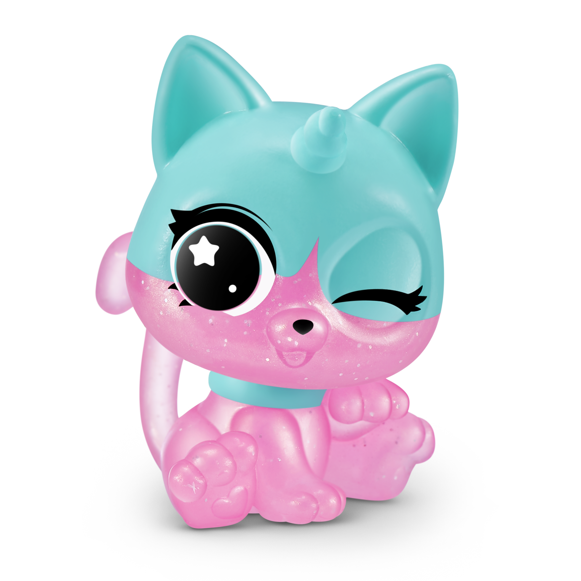 Rainbocorns Kittycorn Surprise S9 Collectible Plush Toy Set, 10+ Magical Surprises, Soft Plush Kittens with Fluffy Tails, Interactive Play for Girls Age 3+