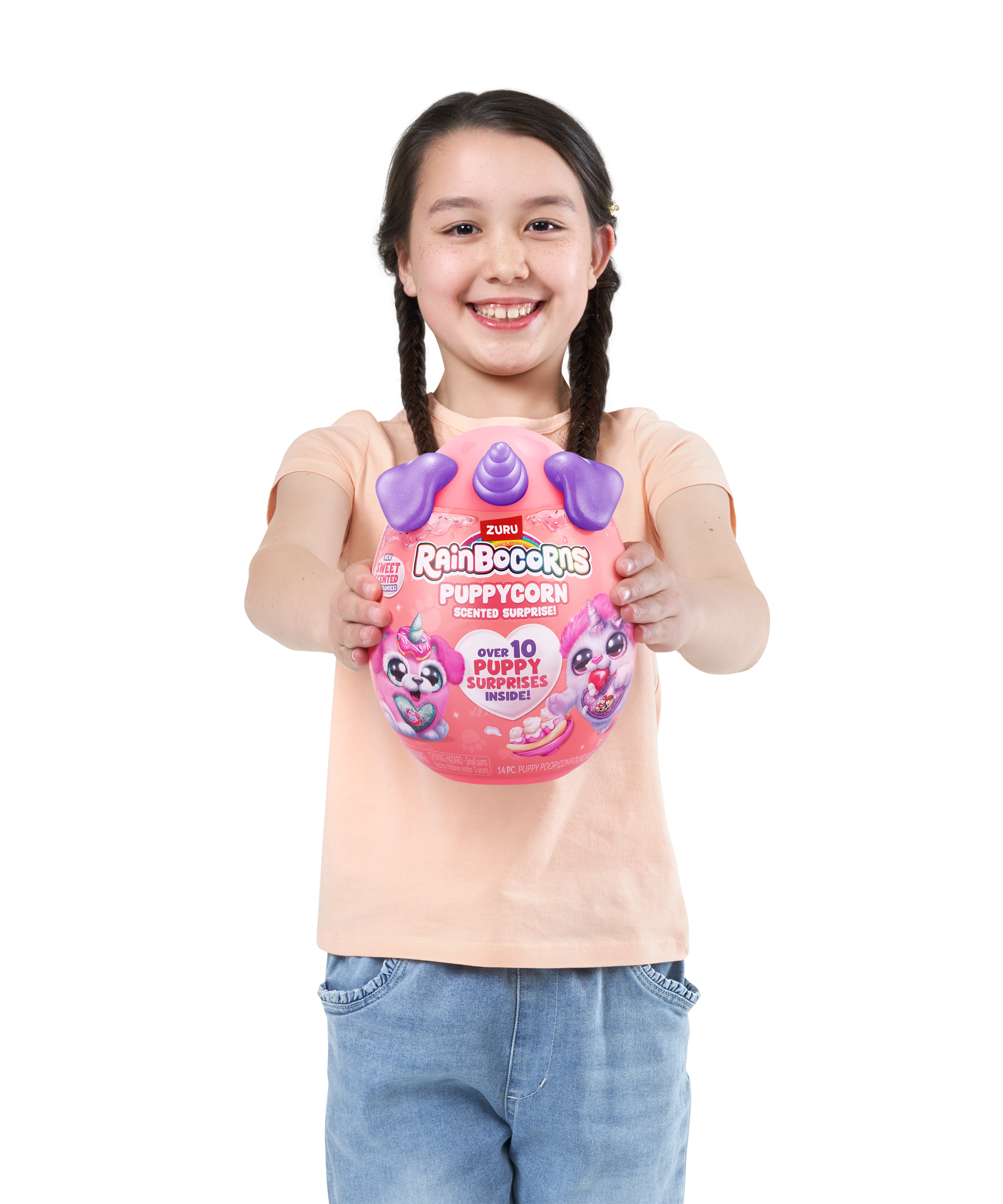 Rainbocorns Puppycorn Surprise S8 PDQ, Cute Collectible Plush Toy for Girls, Age 3+