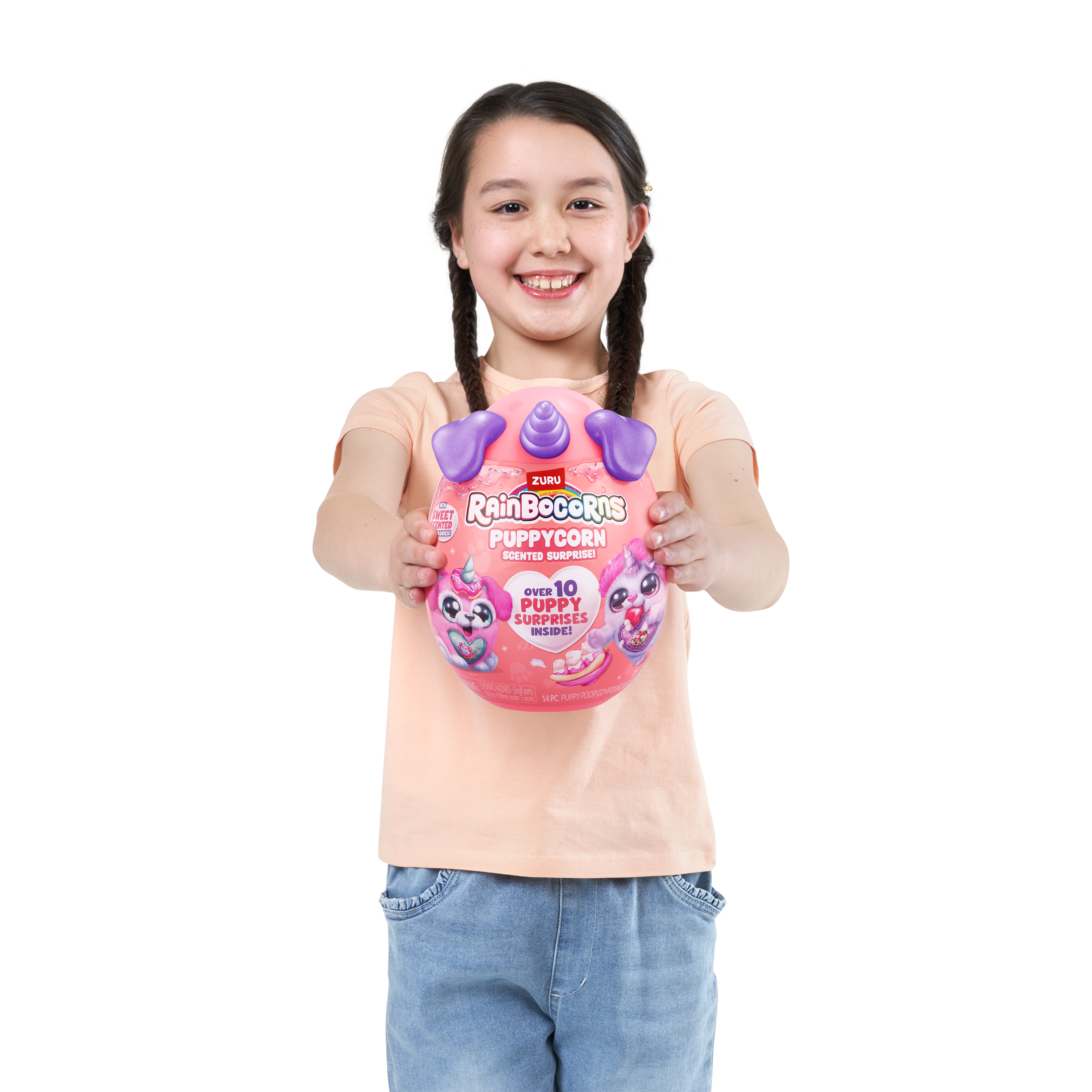 Rainbocorns Puppycorn Surprise S8 PDQ, Cute Collectible Plush Toy for Girls, Age 3+