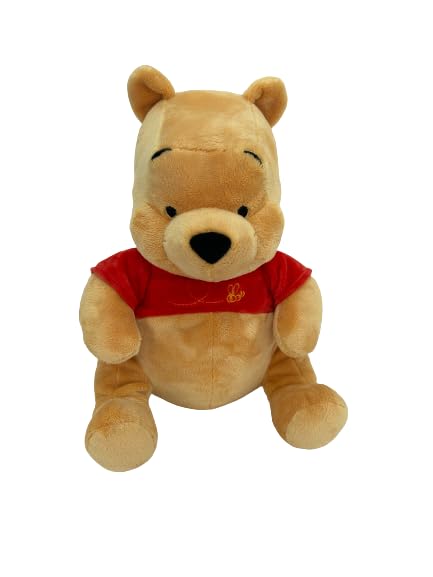 Disney Plush Winnie The Pooh 14-Inch, Soft Stuffed Toy, High-Quality Plush, Ages 3+