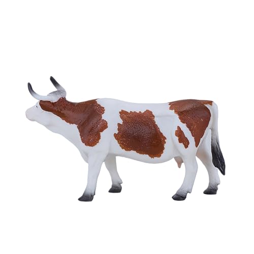 Mojo Fun 387220 Simmental Realistic Farm Cow - New for 2015!