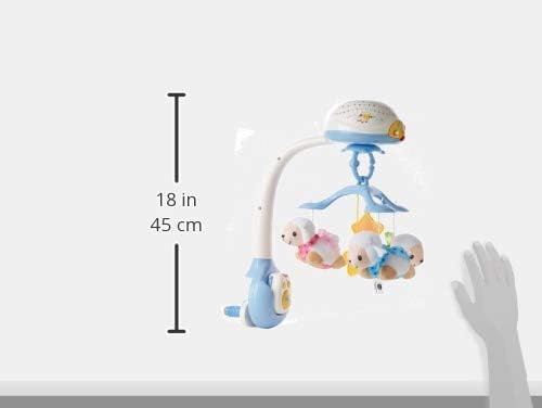 VTech Lullaby Lambs Mobile – Soothing Music & Lights for Baby, Detachable & Cot-Compatible