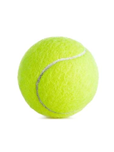 Supreme Tennis Ball (3 Pcs), Yellow Practice Tennis Balls, Natural Rubber Core, All Age Groups