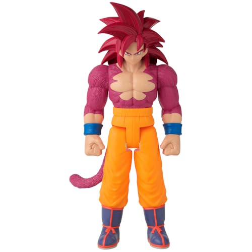 BANDAI Dragon Ball Daima Limit Breaker SS4 Figure Goku Daima, 30 cm, TV Series Dragon Ball Daima (2024), Movable and Multicoloured (40903)