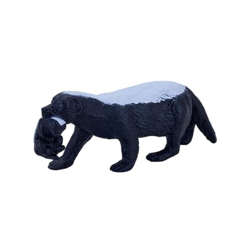 MOJO Honey Badger Female with cub Toy Figure