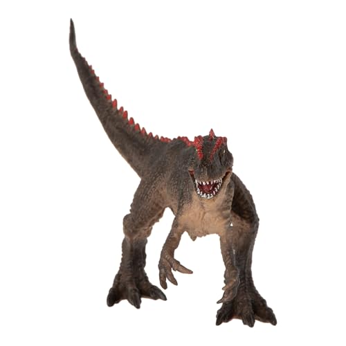 MOJO Allosaurus with Articulated Jaw Figurine, Hand-Painted Prehistoric Dinosaur, Realistic Collectible Toy, Educational Diorama Model, Ages 3+