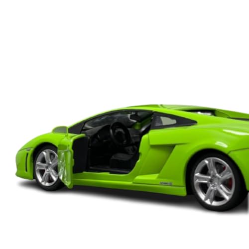 D-PowerLamborghini Gallardo LP560-4 Die-Cast Model Car – 1:32 Scale, Green, Pull-Back Hyper Car Toy, Ages 3+