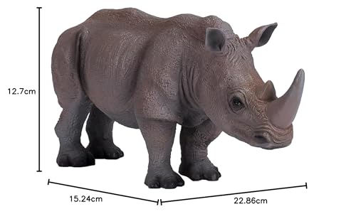 MOJO White Rhinoceros Toy Figure