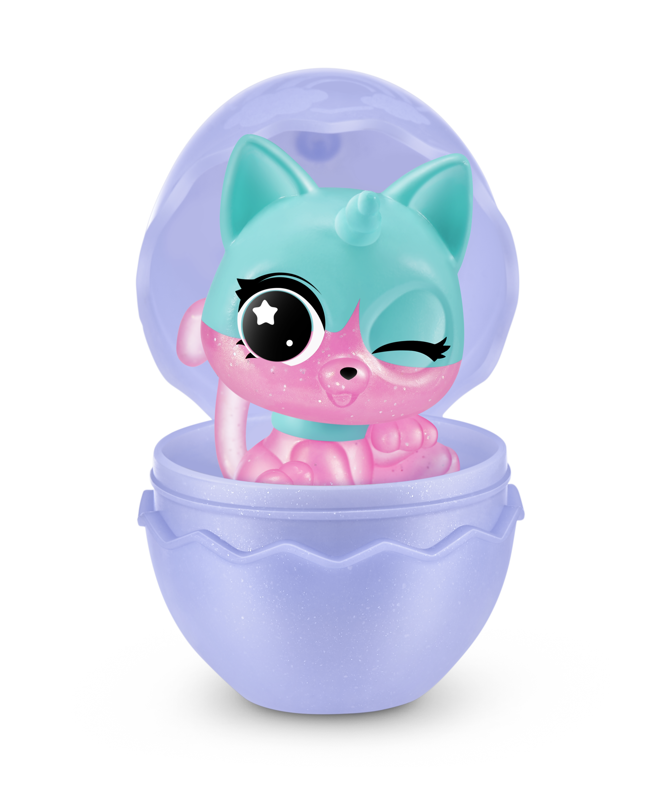 Rainbocorns Kittycorn Surprise S9 Collectible Plush Toy Set, 10+ Magical Surprises, Soft Plush Kittens with Fluffy Tails, Interactive Play for Girls Age 3+