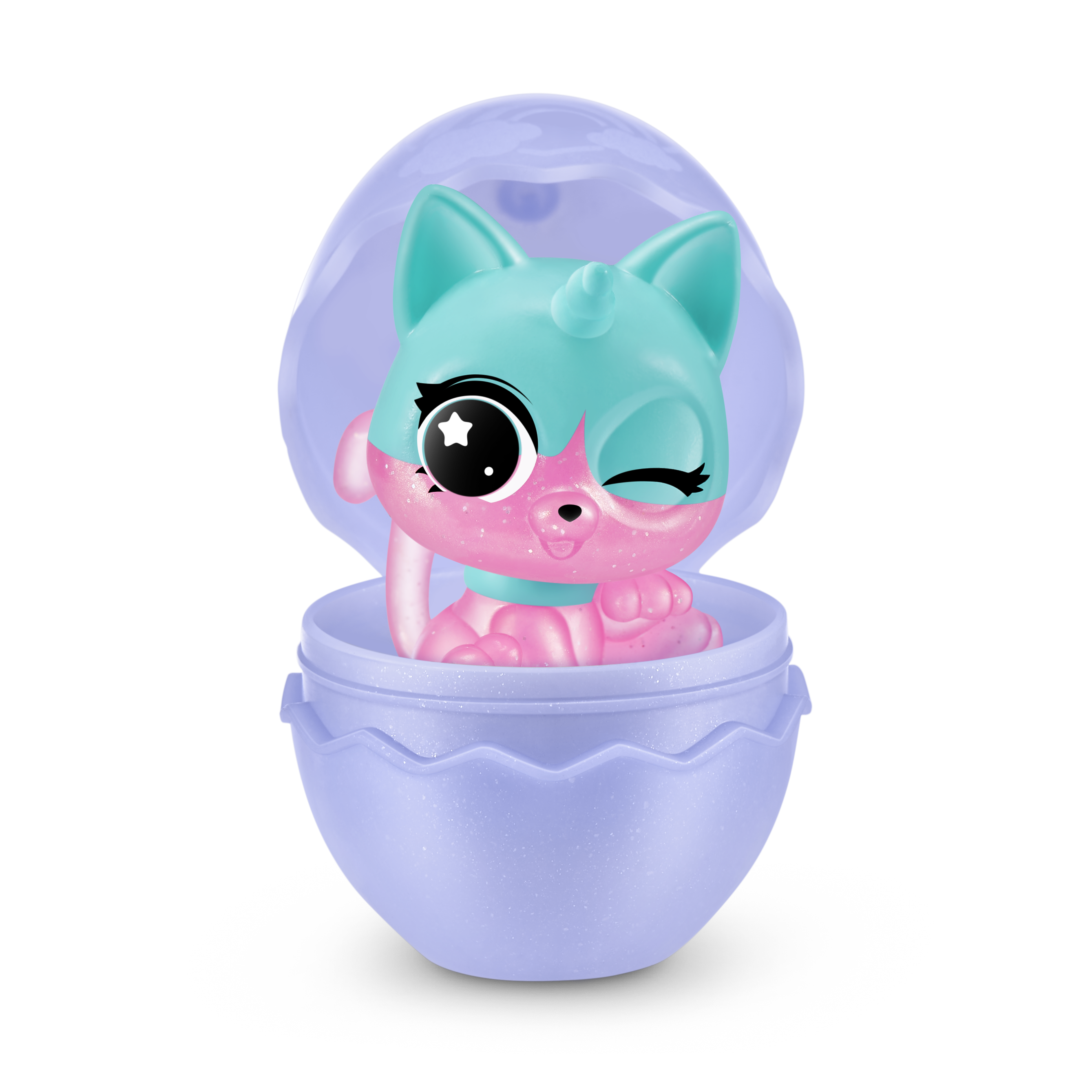 Rainbocorns Kittycorn Surprise S9 Collectible Plush Toy Set, 10+ Magical Surprises, Soft Plush Kittens with Fluffy Tails, Interactive Play for Girls Age 3+